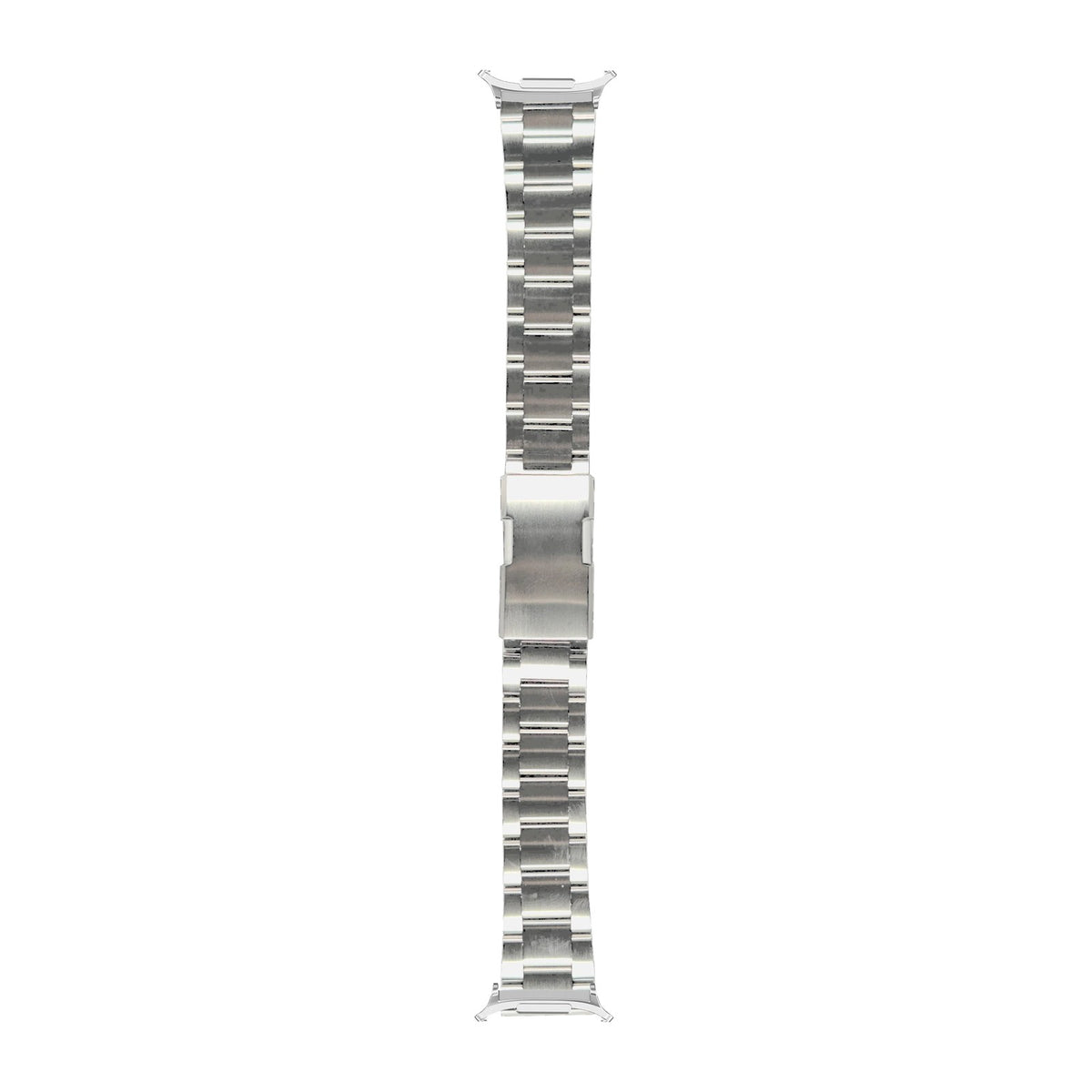 Titanium Bracelet - Super-O2 (Pull-Twist) - Quick Release Silver with Strap Adapter for Galaxy Watch 8-9/Ultra