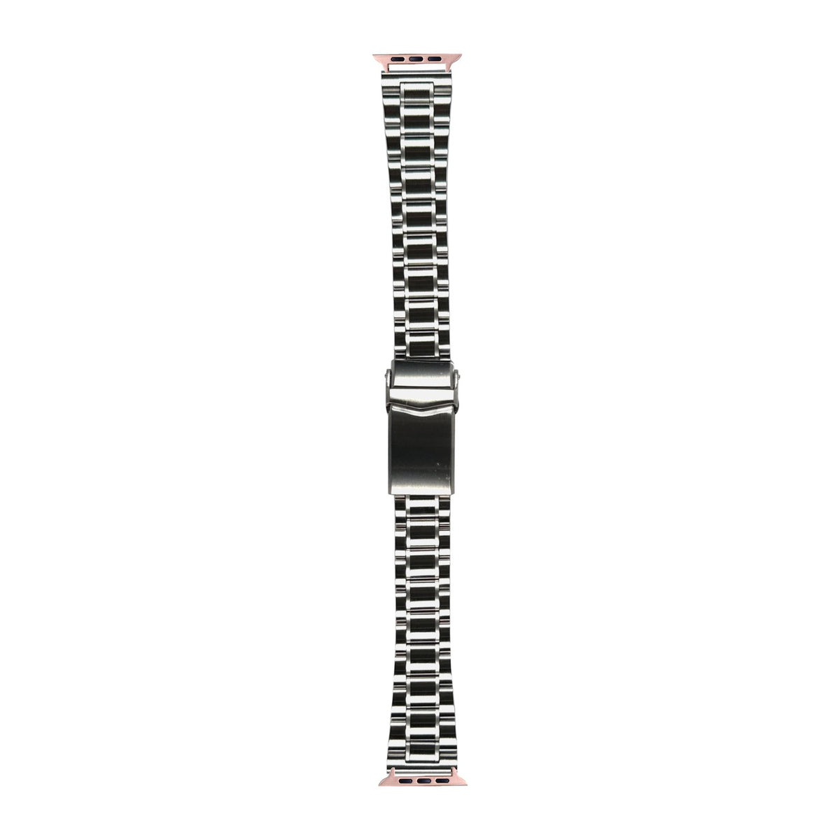 Entwine Stainless Steel Bracelet Rose Gold with V-Clasp with Connecters - Spring Bar Type for Apple Watch