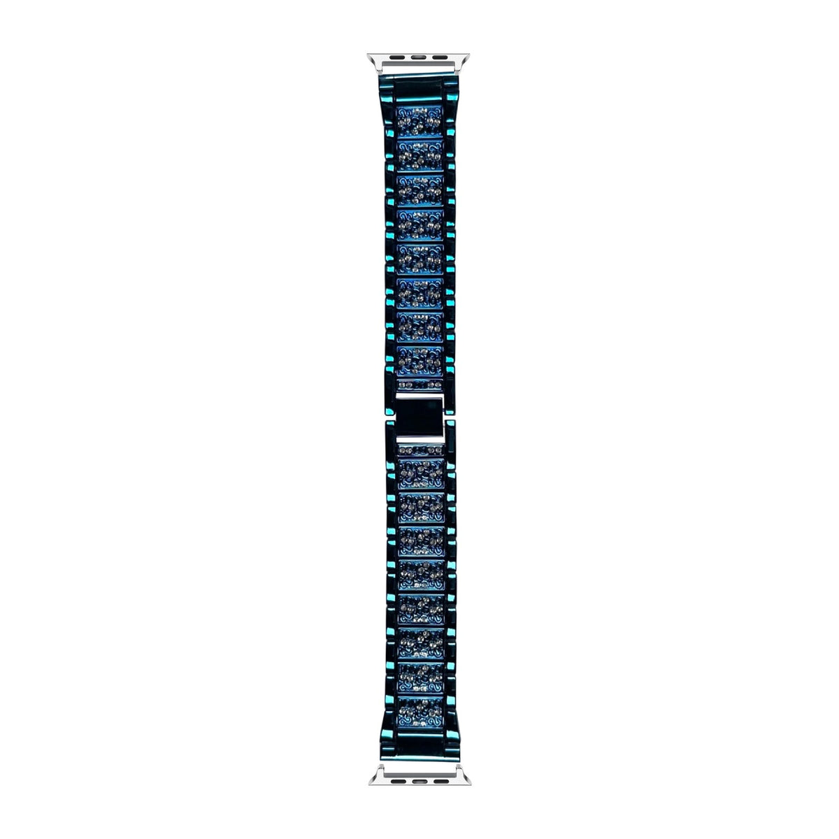 Zirconia Shimmer Bracelet Blue Starlight with Connecters - Spring Bar Type for Apple Watch