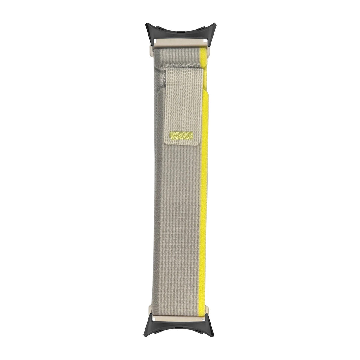 Trail Loop Yellow / Beige Black with Google Pixel Spring Bar Adapters - Wear Any 20mm Strap! for Pixel Watch 3-5 45mm