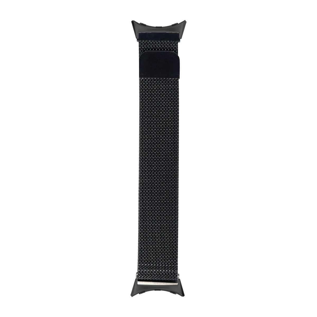 Milanese - Gun Metal Grey Black with Google Pixel Spring Bar Adapters - Wear Any 20mm Strap! for Pixel Watch 1-5 41mm