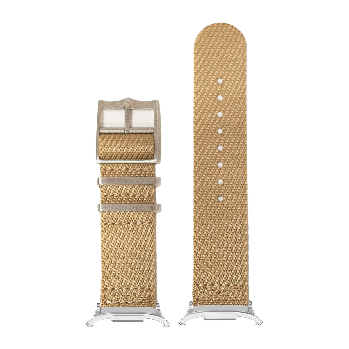 Cross Militex - Wheat Silver with Strap Adapter for Galaxy Watch 8-9/Ultra