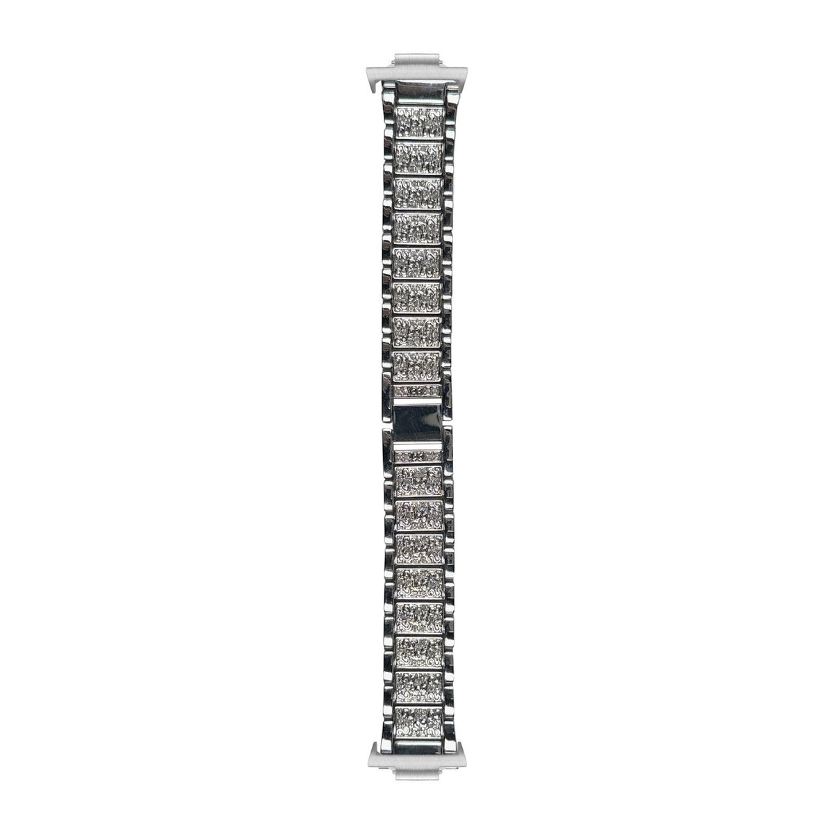 Zirconia Shimmer Bracelet Silver Silver with Strap Adapter for Tissot PRX 40