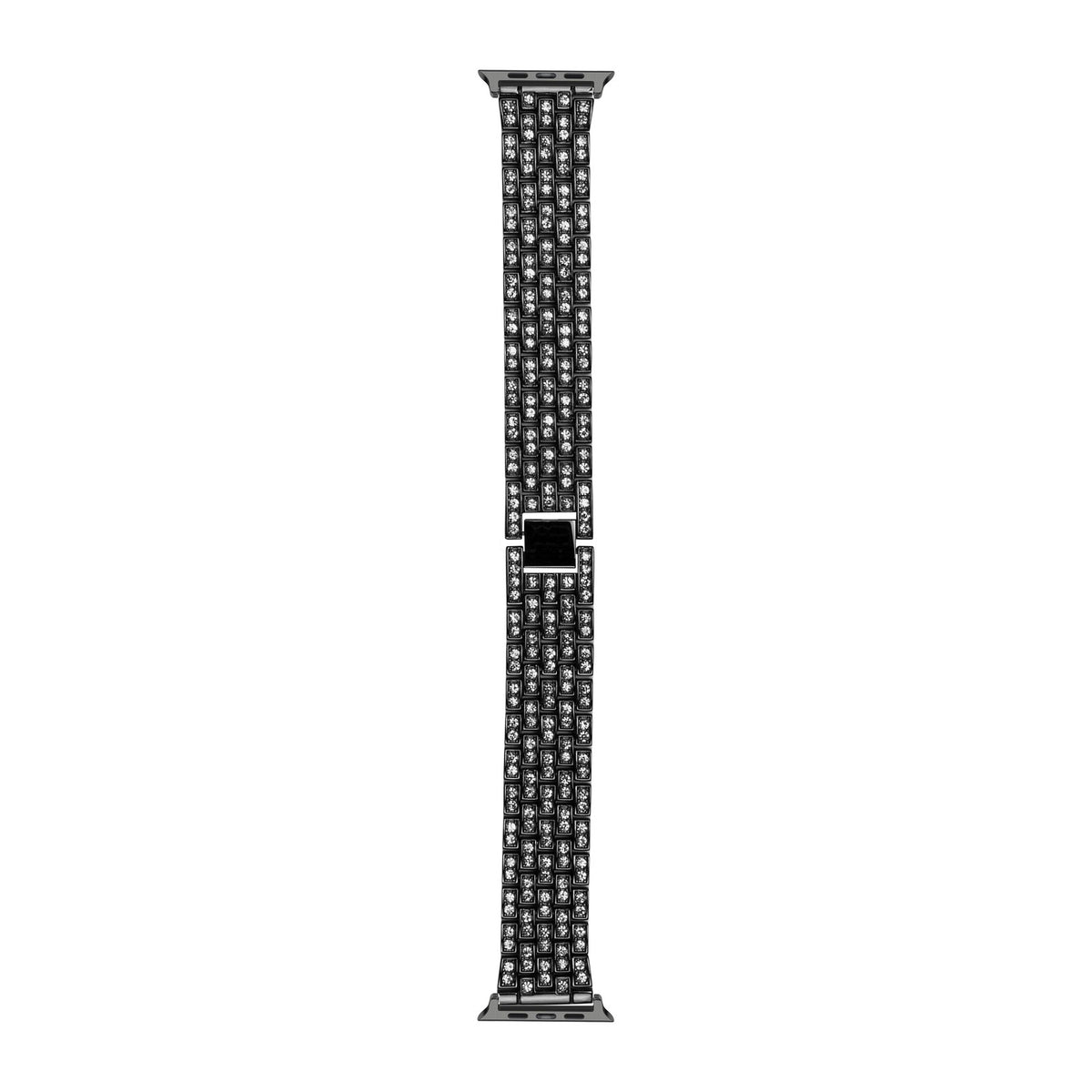 [Apple Watch] Shimmer Bracelet - Black with Black Apple Watch connecters
