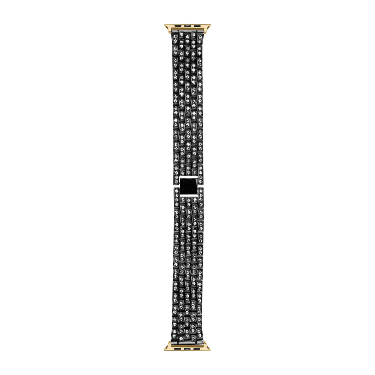 [Apple Watch] Shimmer Bracelet - Black with Gold Apple Watch connecters