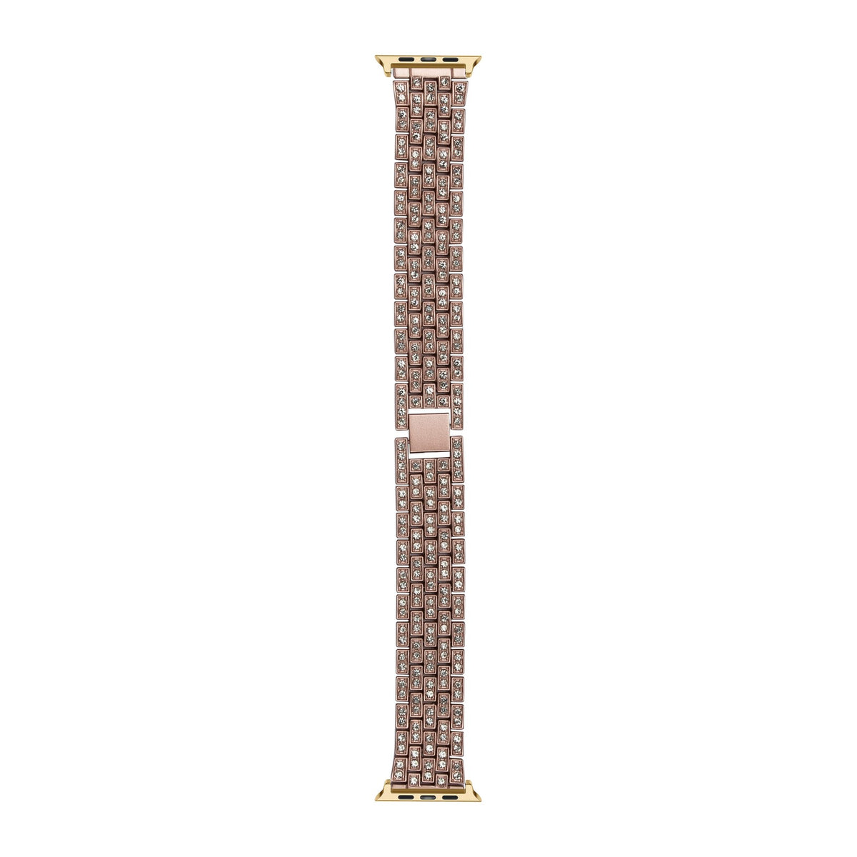 [Apple Watch] Shimmer Bracelet - Pink with Gold Apple Watch connecters