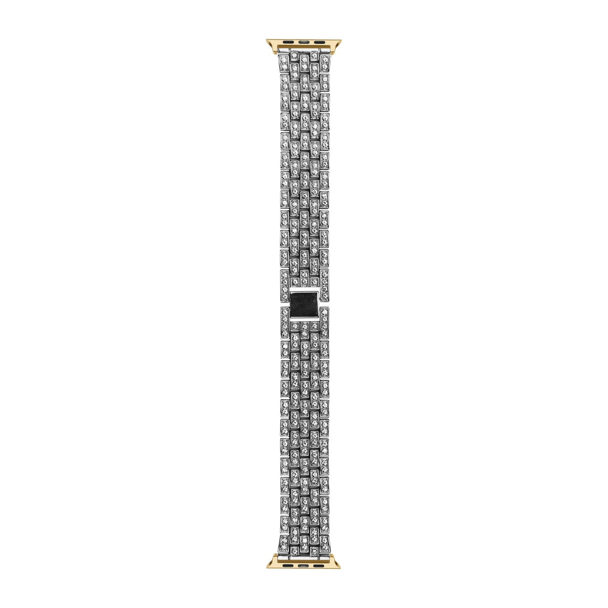 [Apple Watch] Shimmer Bracelet - Silver with Gold Apple Watch connecters