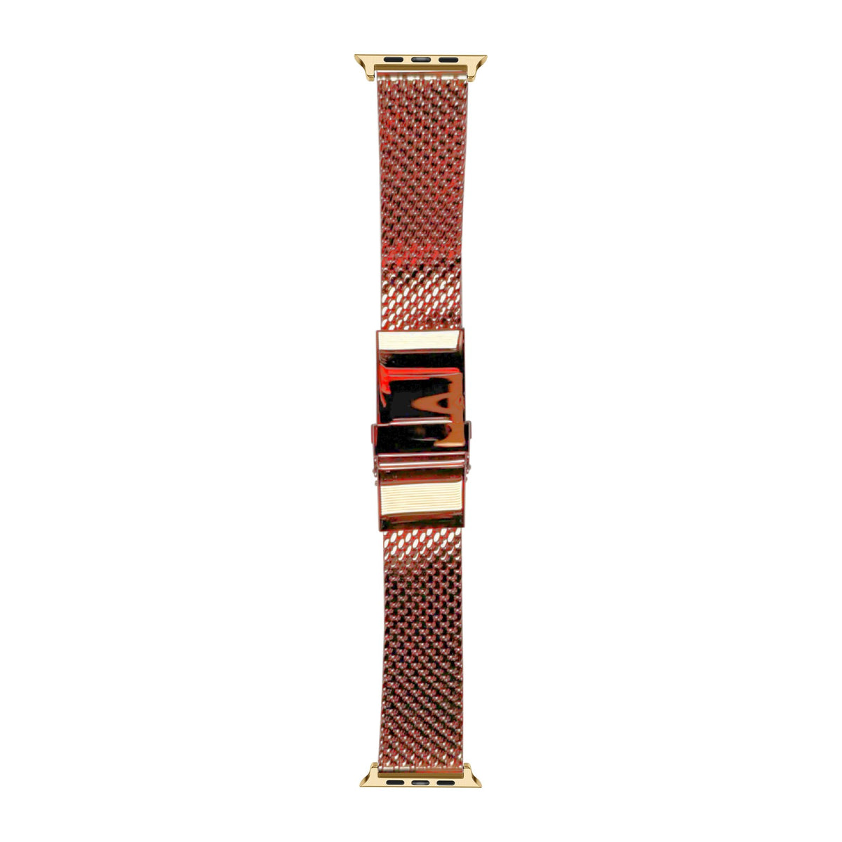 [Apple Watch] Milanese strap 22mm 2785 - Copper with Gold Apple Watch connecters
