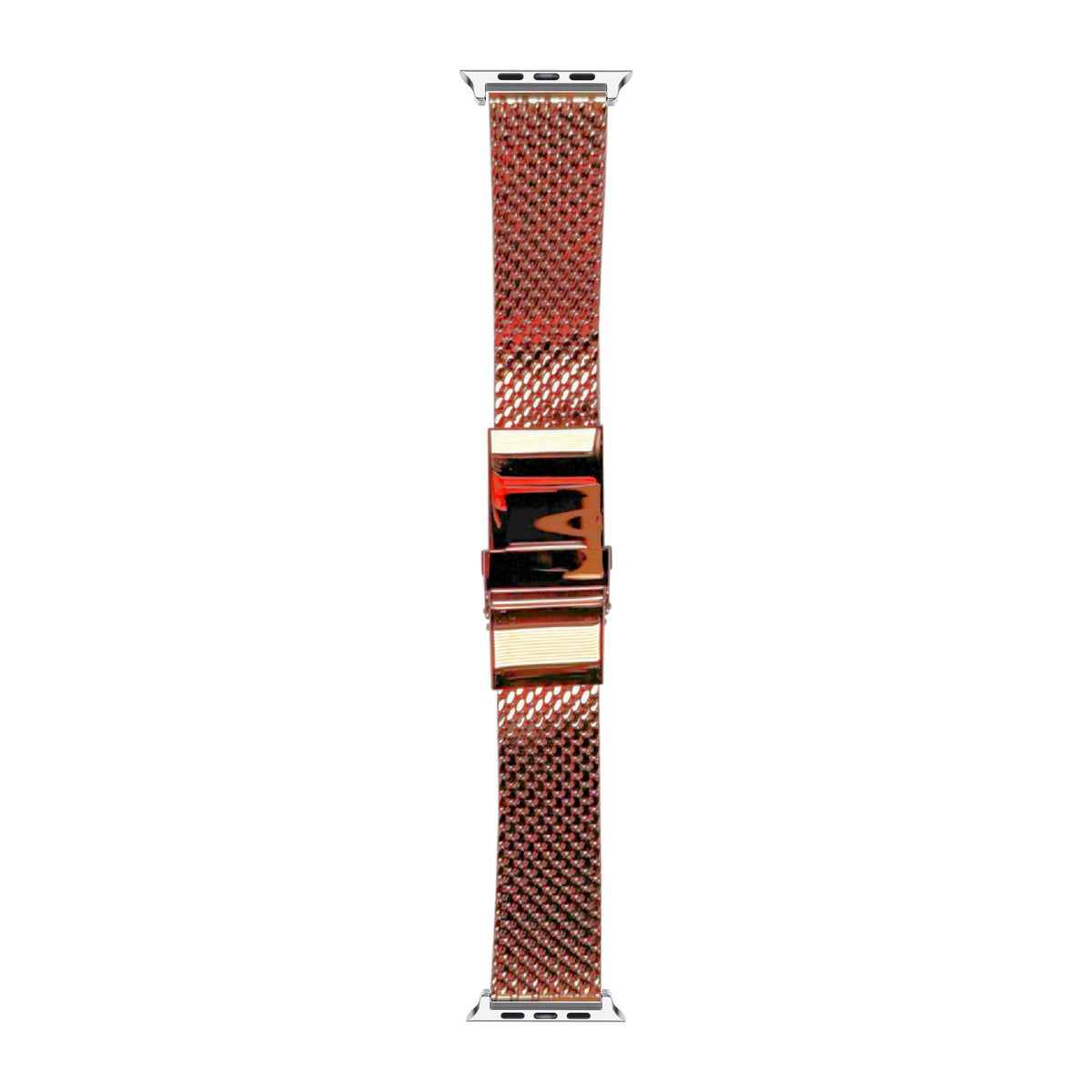 [Apple Watch] Milanese strap 22mm 2785 - Copper with Starlight Apple Watch connecters
