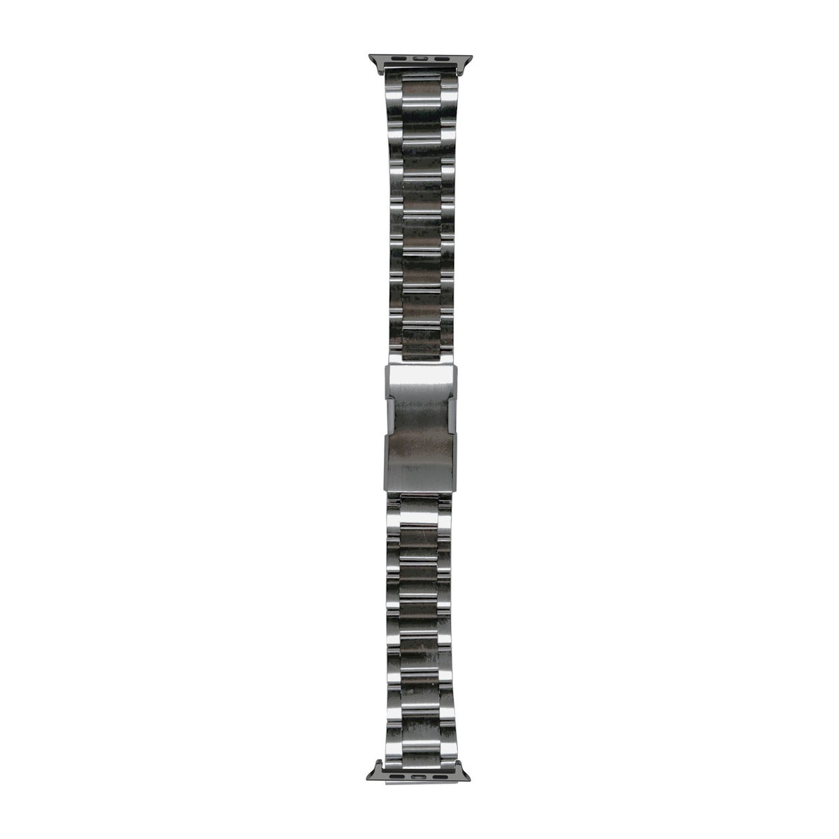 [Apple Watch] Titanium Bracelet - Super-O2 (Pull-Twist) - Quick Release with Black Apple Watch connecters