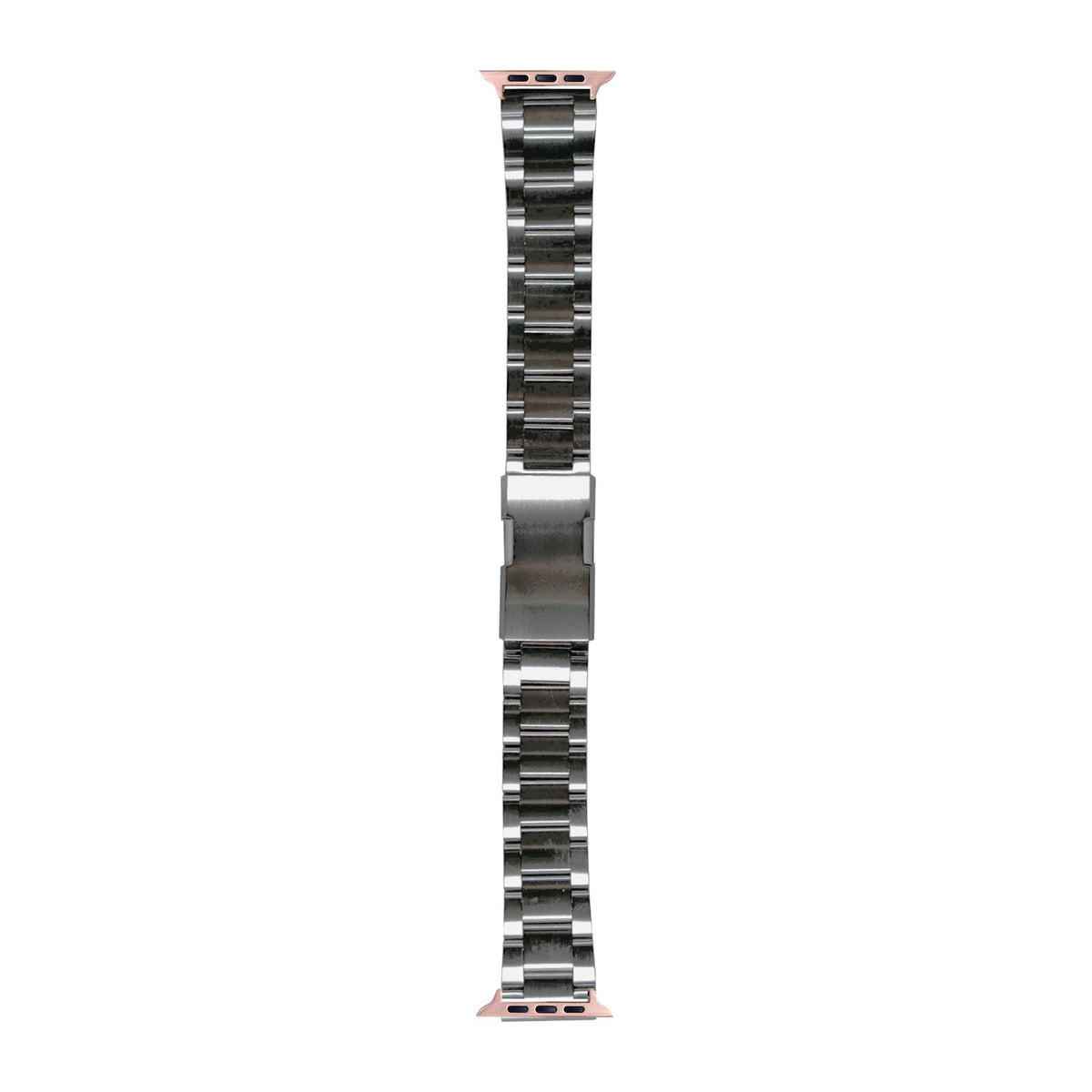 [Apple Watch] Titanium Bracelet - Super-O2 (Pull-Twist) - Quick Release with Rose Gold Apple Watch connecters
