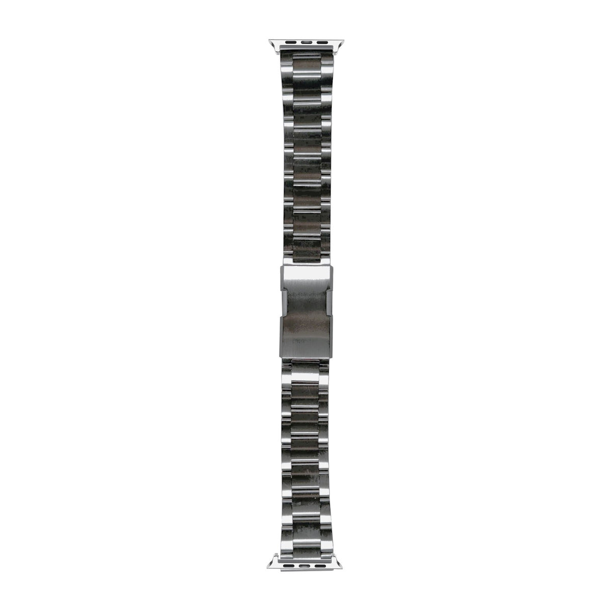 [Apple Watch] Titanium Bracelet - Super-O2 (Pull-Twist) - Quick Release with Silver Apple Watch connecters