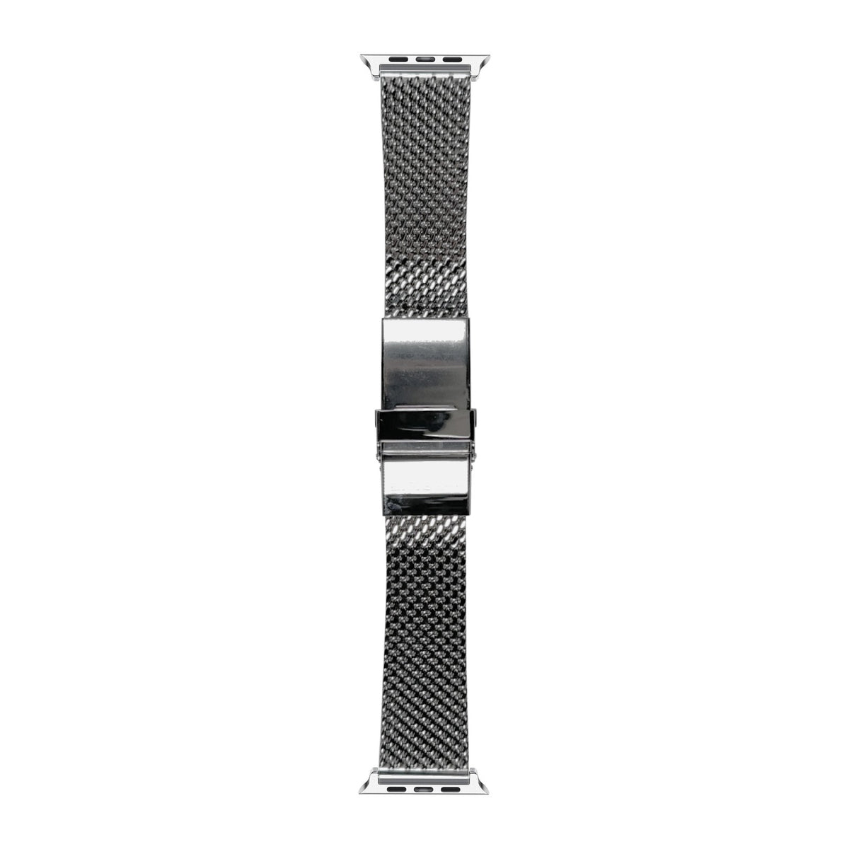[Apple Watch] Milanese strap 22mm 2785 - Silver with Starlight Apple Watch connecters