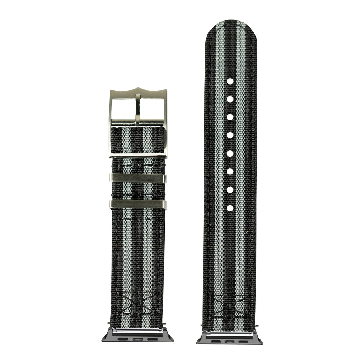 [Apple Watch] Alpha Militex - Bond with Black Apple Watch connecters
