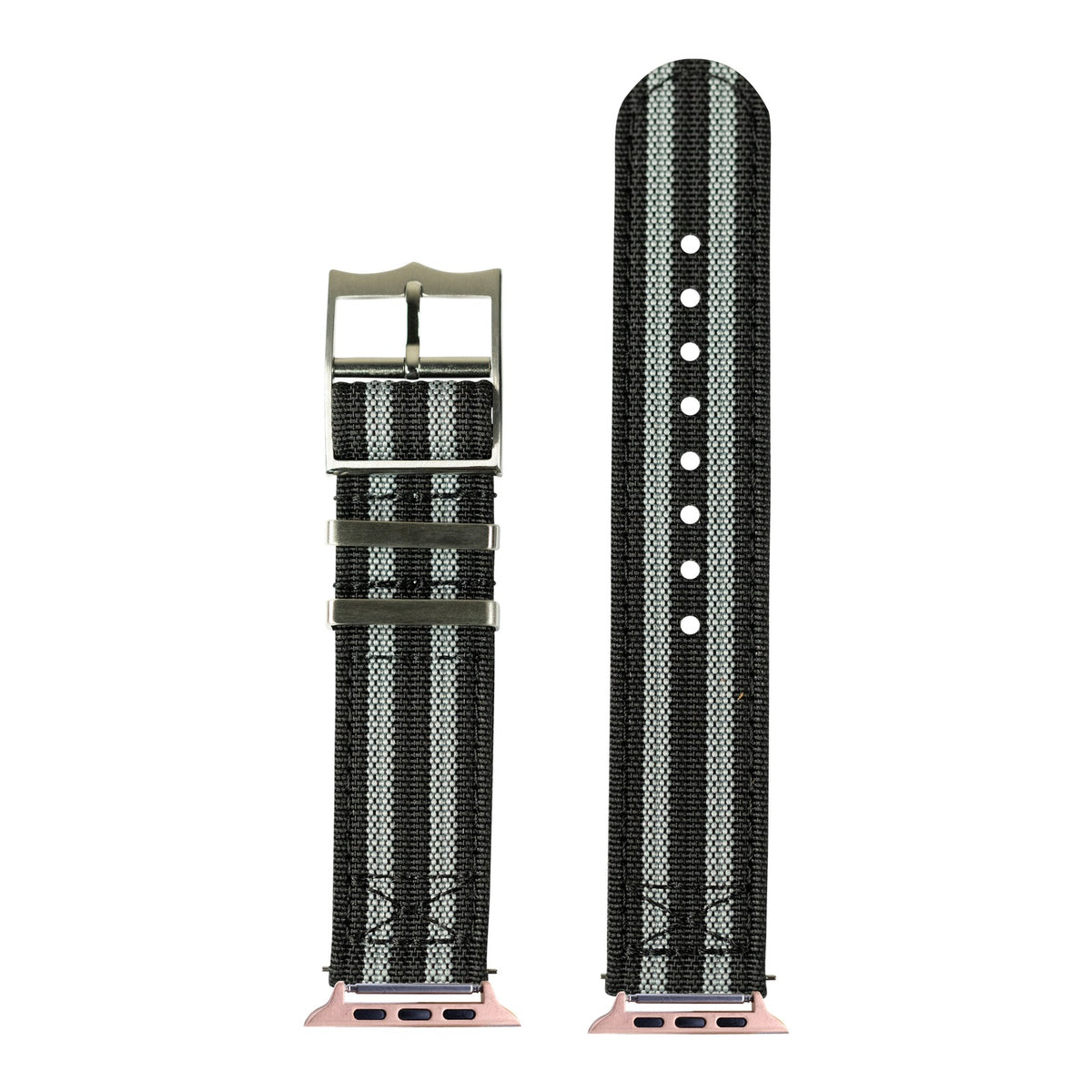 [Apple Watch] Alpha Militex - Bond with Rose Gold Apple Watch connecters