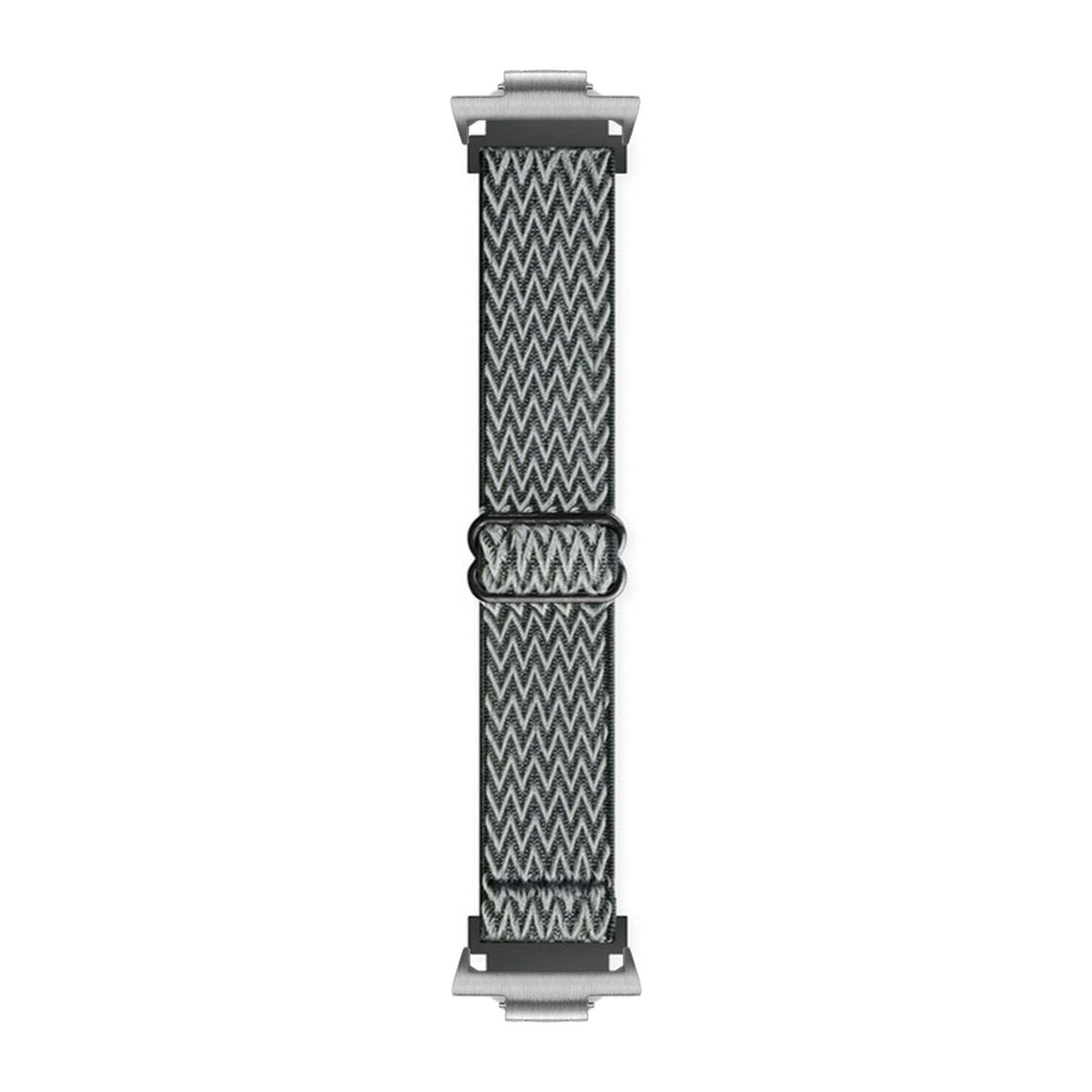 Weaved Loop Storm Grey Silver with Strap Adapter for Tissot PRX 40