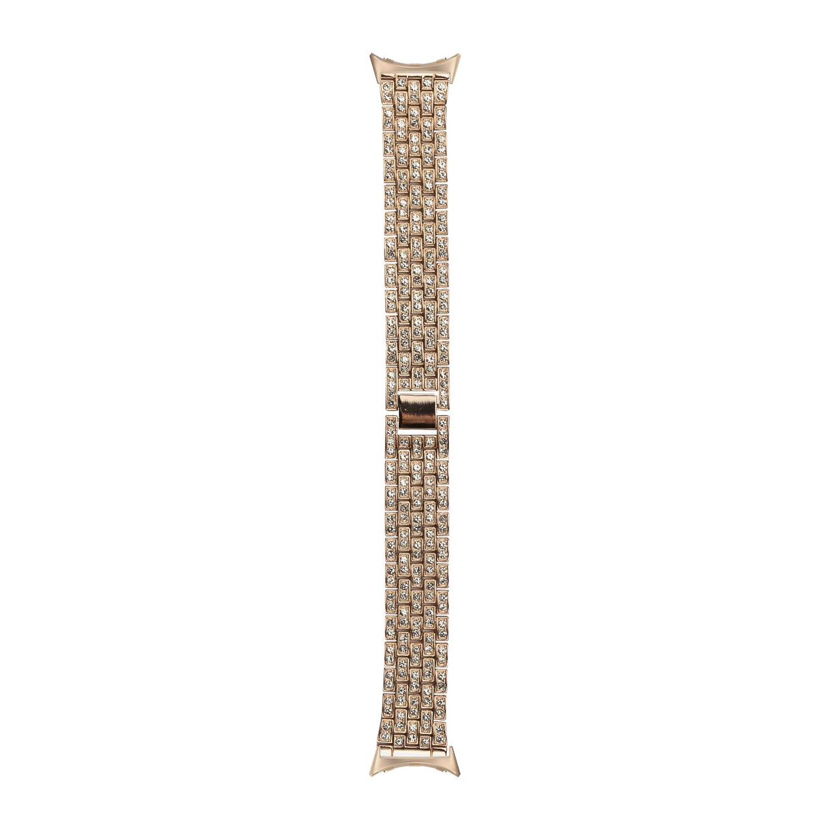 Shimmer Bracelet Rose Gold Rose Gold with Google Pixel Spring Bar Adapters - Wear Any 20mm Strap! for Pixel Watch 1-5 41mm