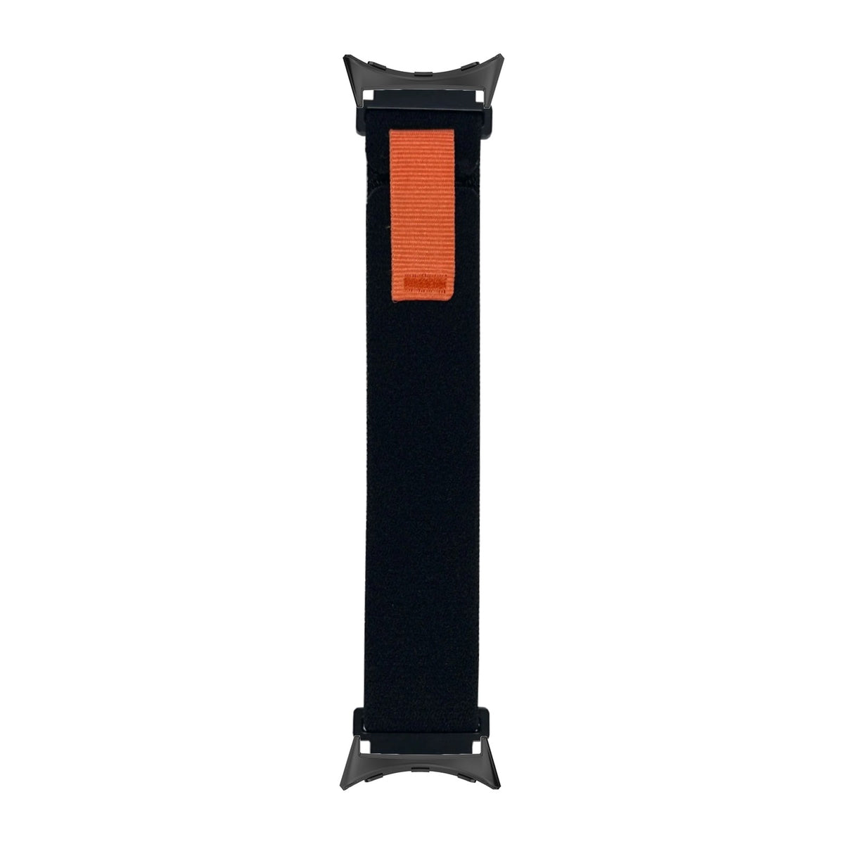 Trail Loop Black Black with Google Pixel Spring Bar Adapters - Wear Any 20mm Strap! for Pixel Watch 3-5 45mm