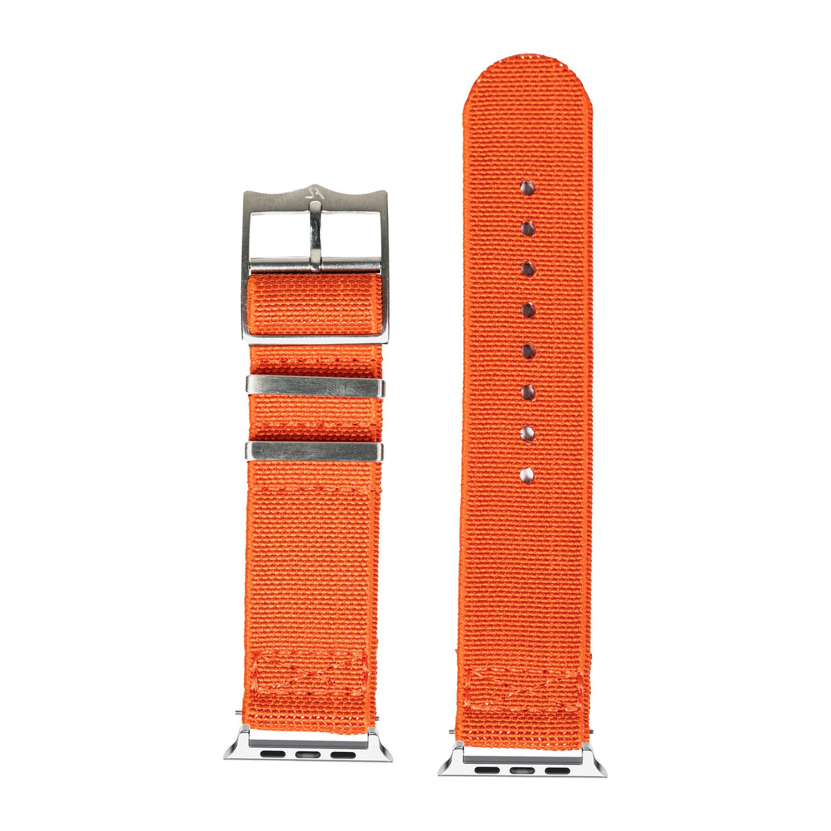 ElastoFlex - Orange Starlight with Connecters - Spring Bar Type for Apple Watch