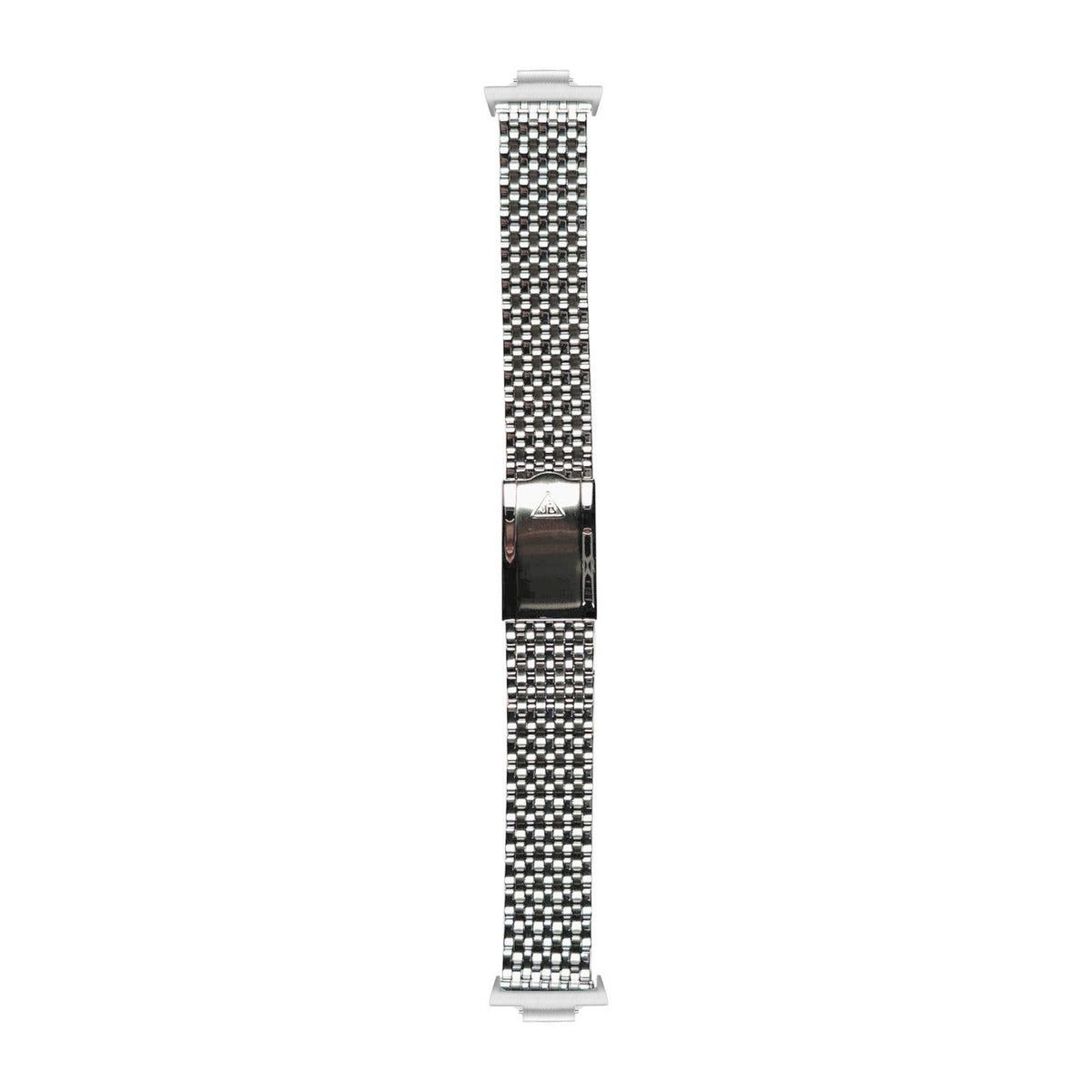 9-Row Beads of Rice Stainless Steel Watch Bracelet Silver with Strap Adapter for Tissot PRX 40