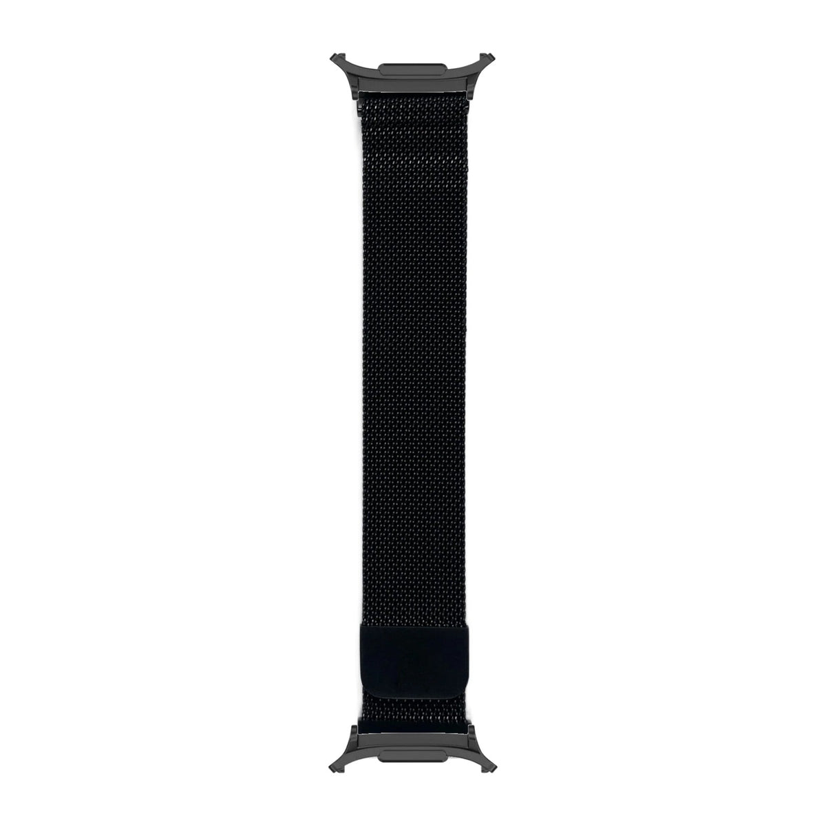 Milanese - Black Black with Strap Adapter for Galaxy Watch 8-9/Ultra