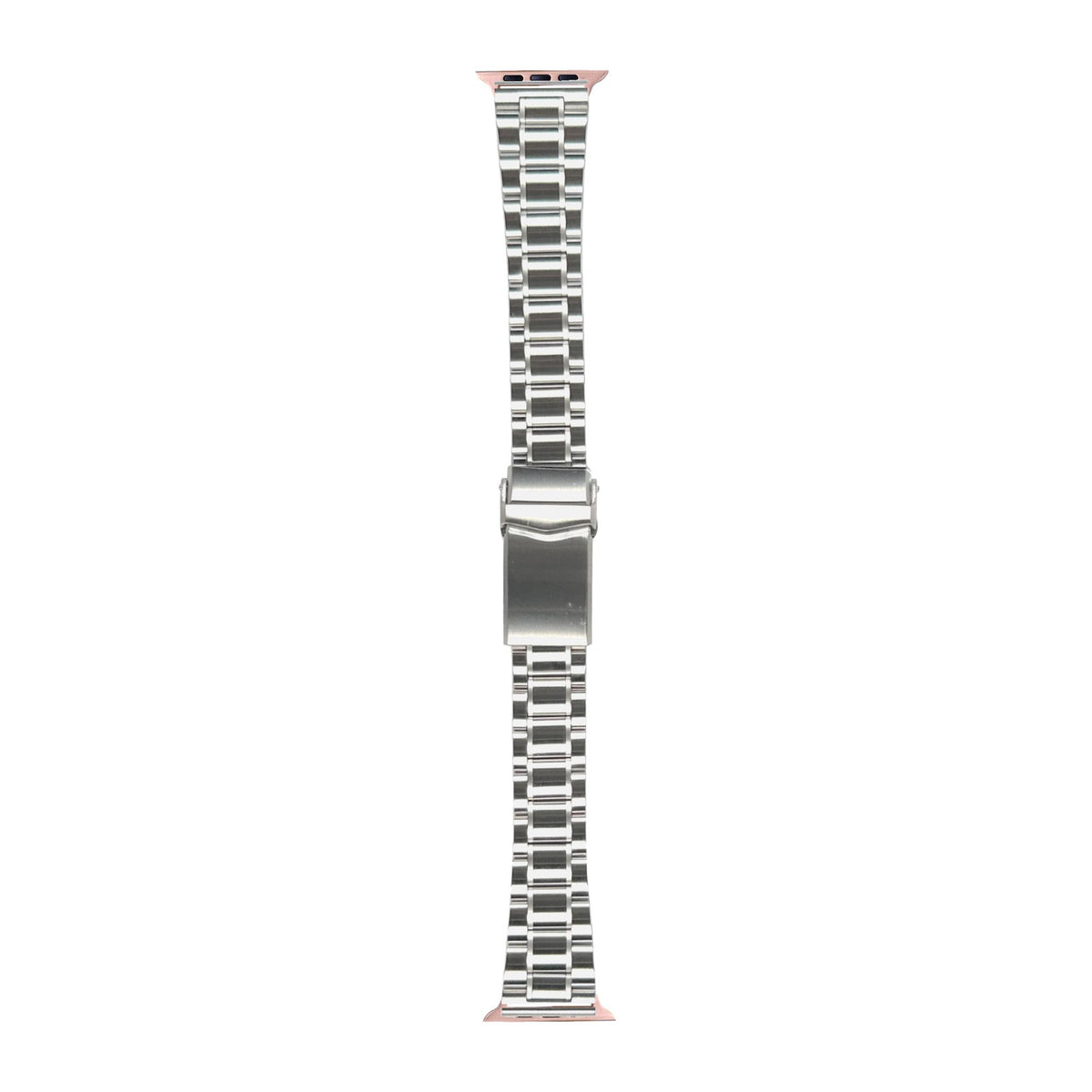 Entwine Stainless Steel Bracelet Rose Gold with V-Clasp with Connecters - Spring Bar Type for Apple Watch