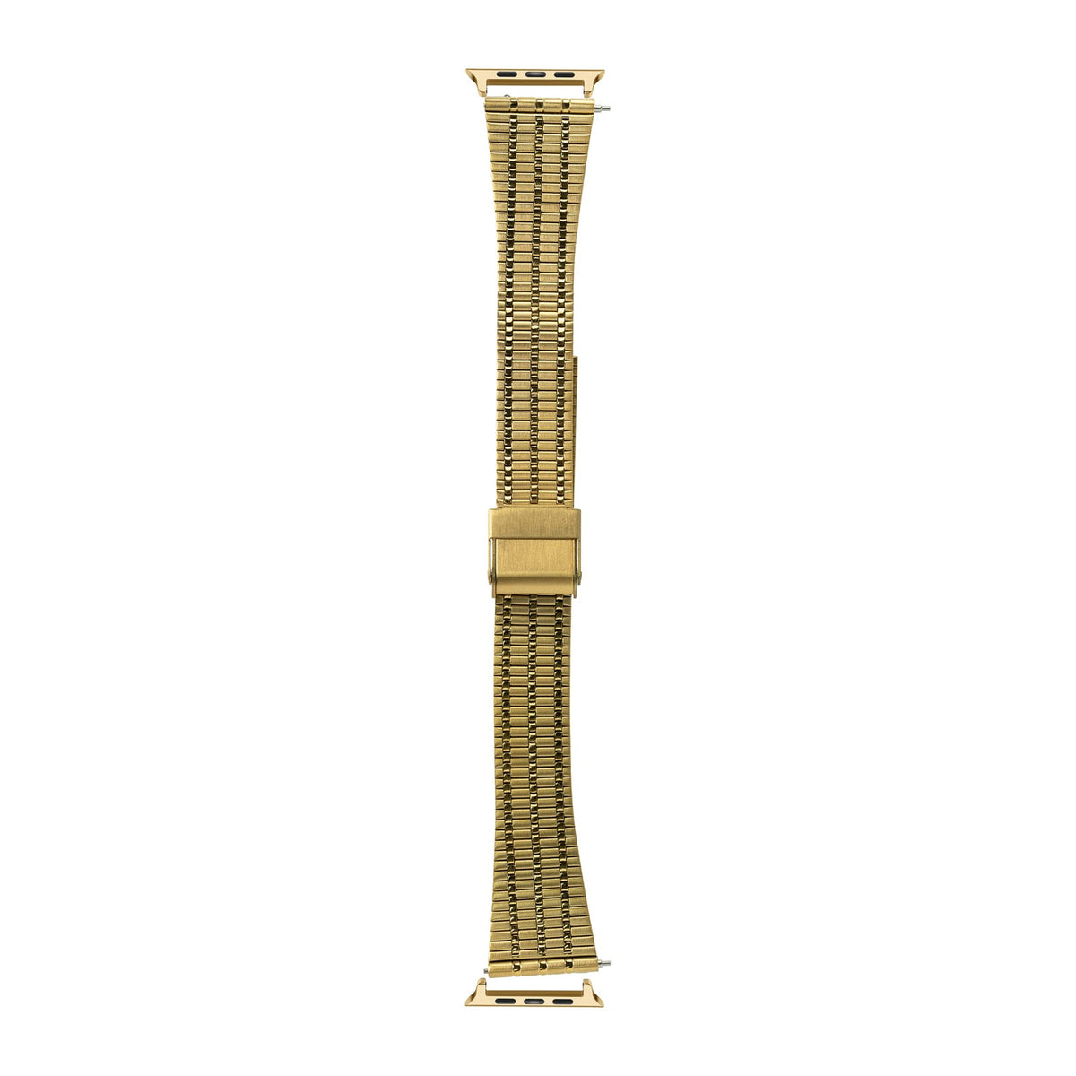 Vintage Tapered Bracelet Gold Gold with Connecters - Spring Bar Type for Apple Watch