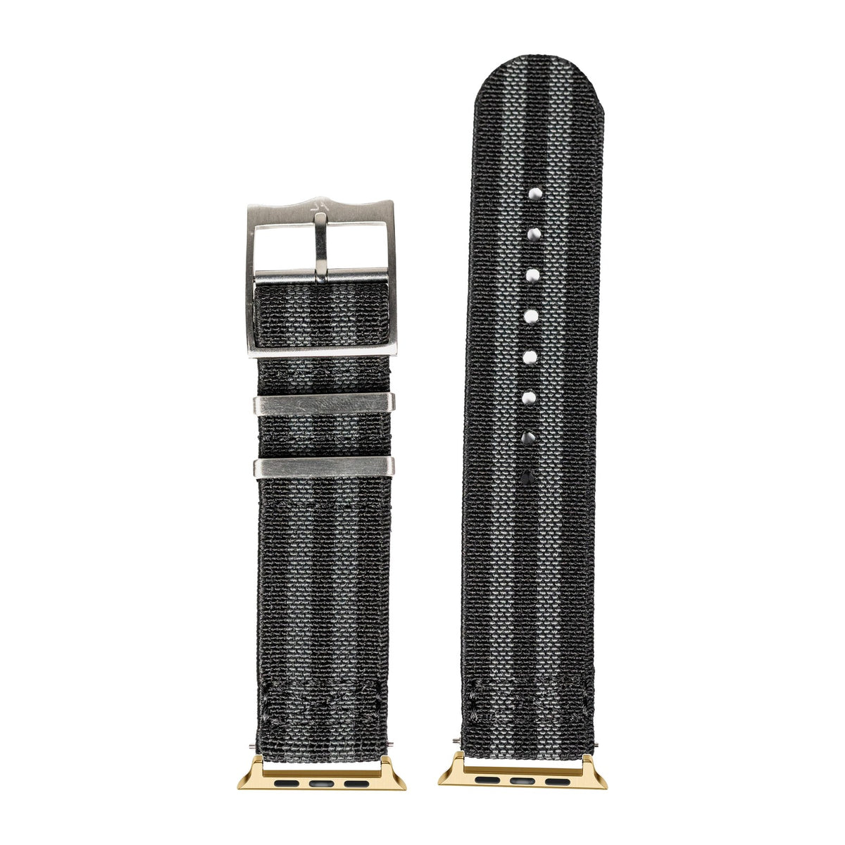 ElastoFlex - Bond Gold with Connecters - Spring Bar Type for Apple Watch