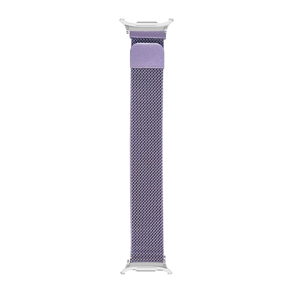 Milanese - Lavender Silver with Strap Adapter for Galaxy Watch 8-9/Ultra