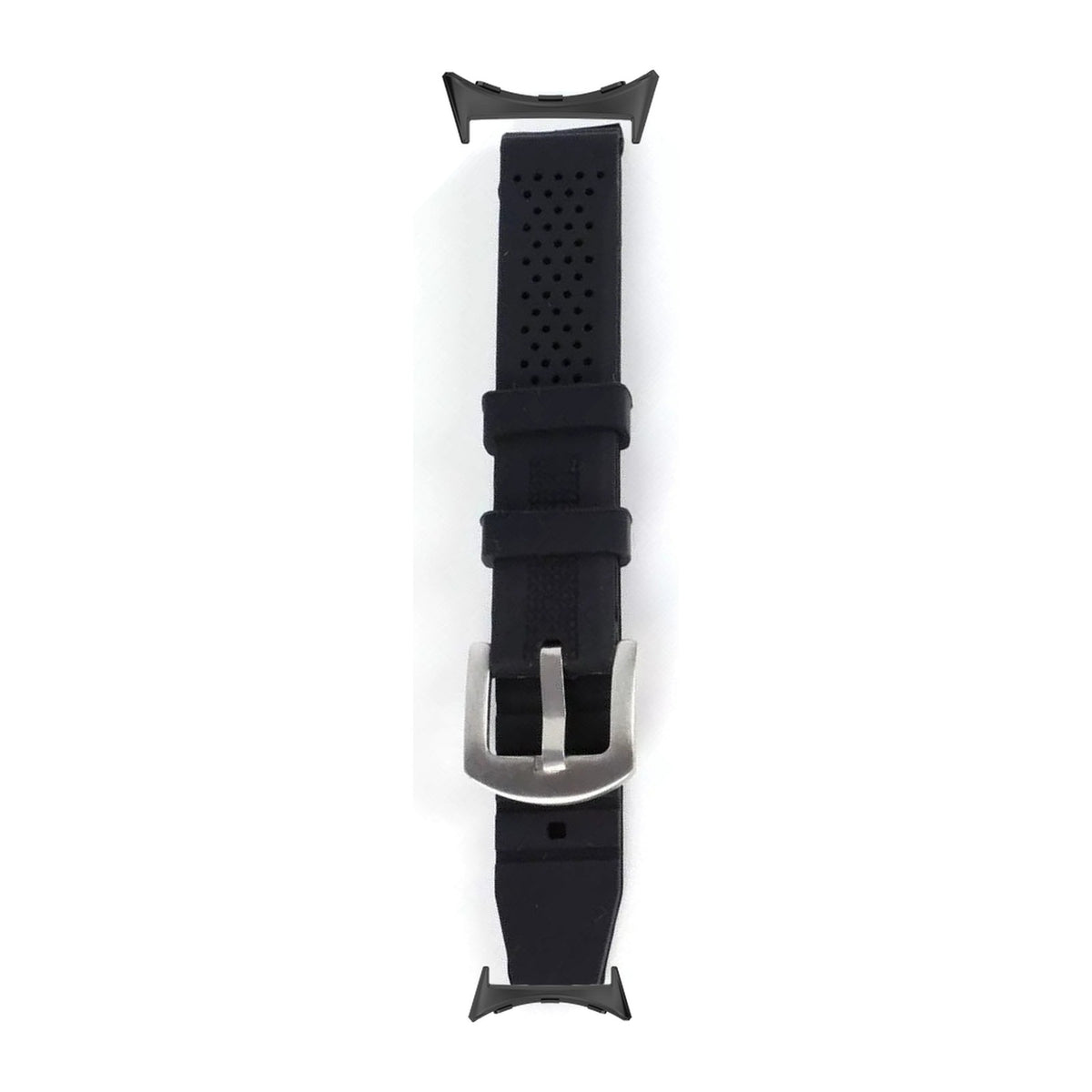 Black Military V2 Black with Google Pixel Spring Bar Adapters - Wear Any 20mm Strap! for Pixel Watch 3-5 45mm