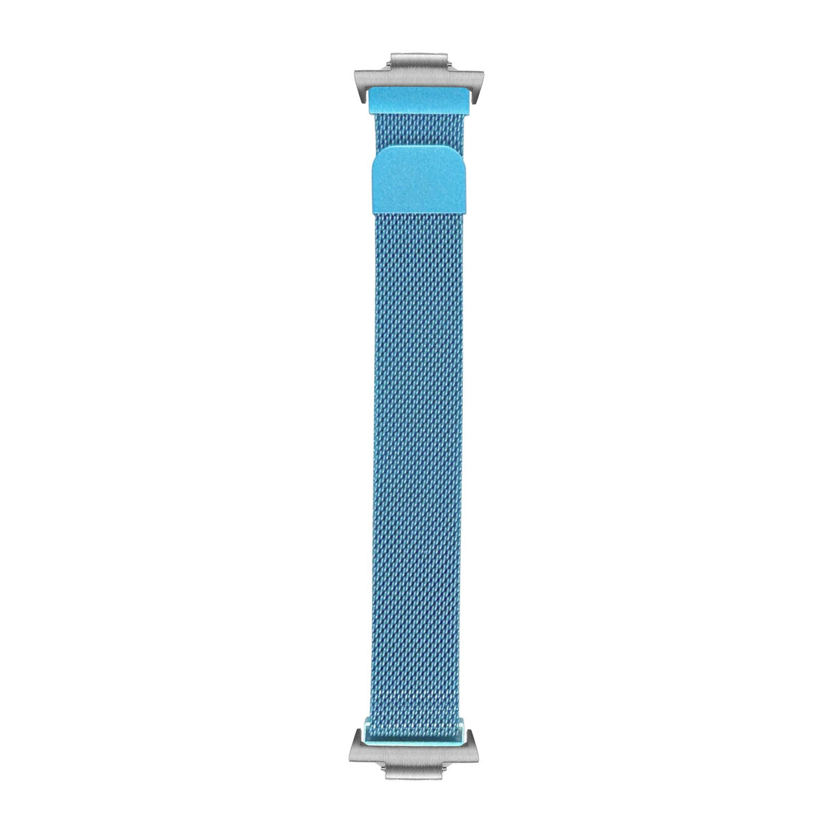 Milanese - Sky Blue Silver with Strap Adapter for Tissot PRX 40