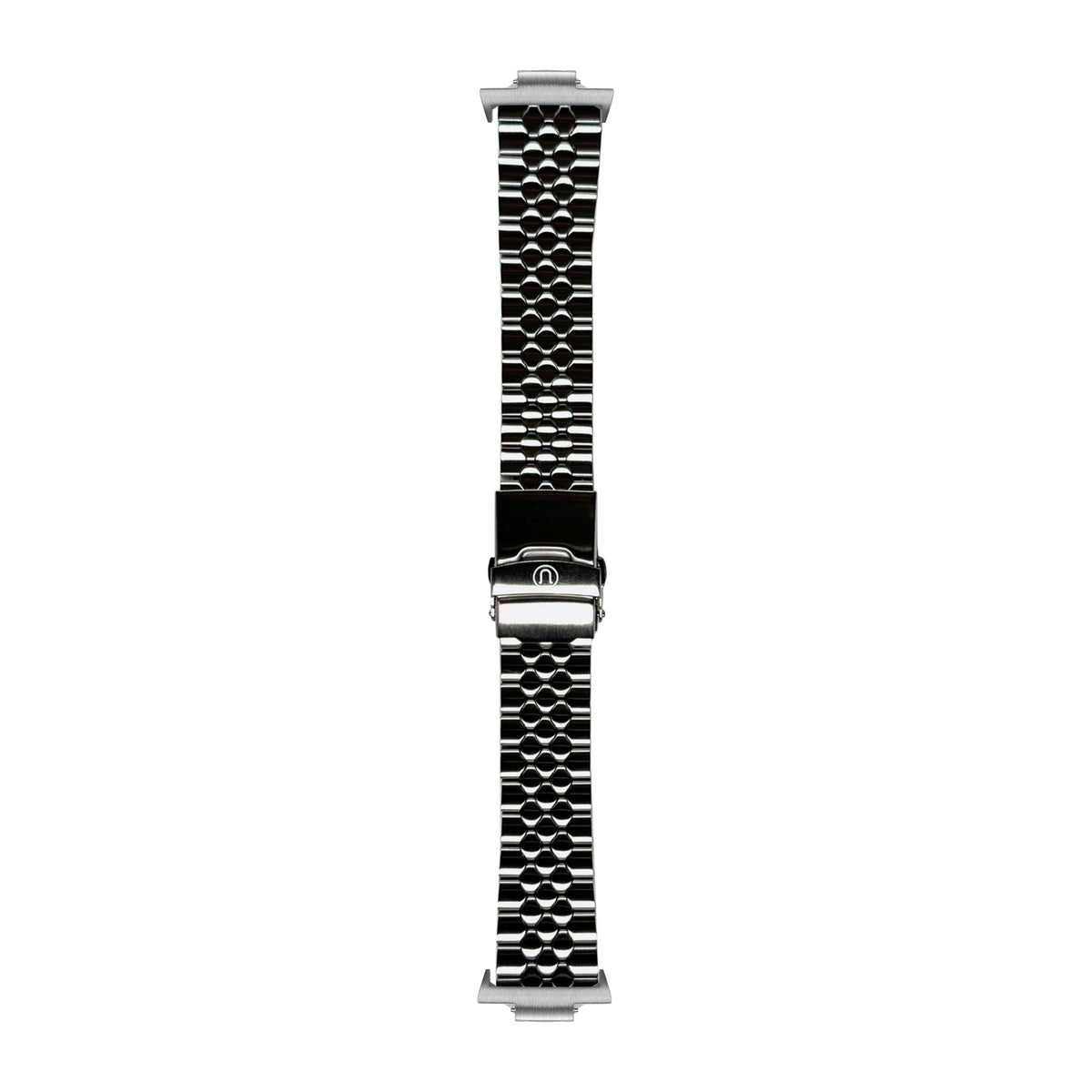 Straight End Snakeskin Bracelet (18/20/22mm) Silver with Strap Adapter for Tissot PRX 40