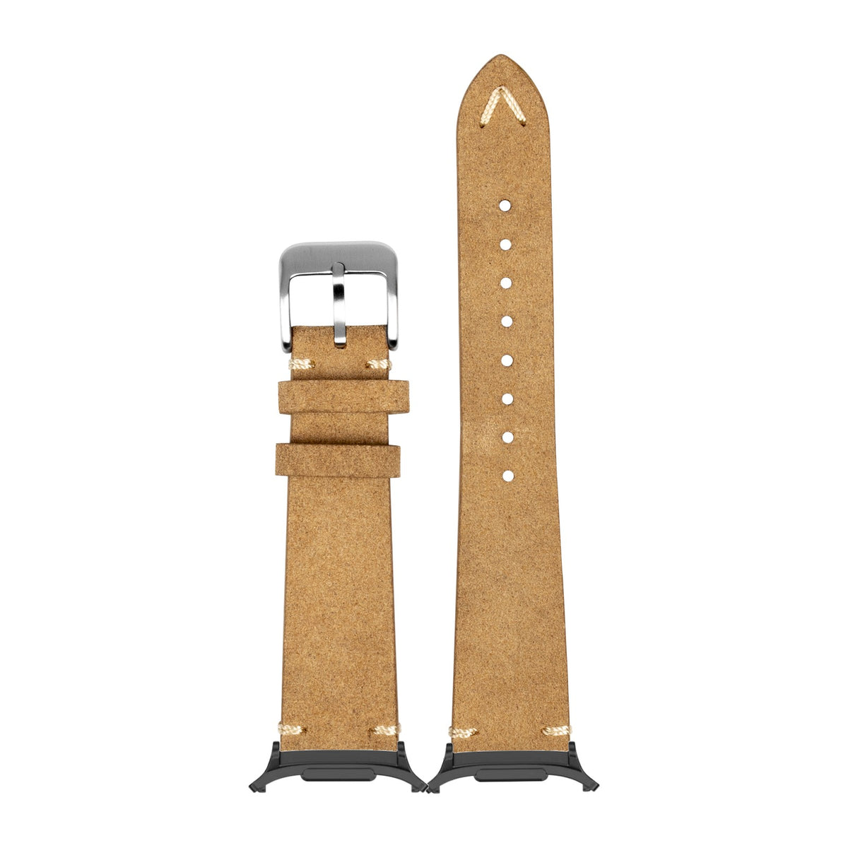 Suede Leather for the Galaxy Watch 8, 9 and Ultra with adapter fitted