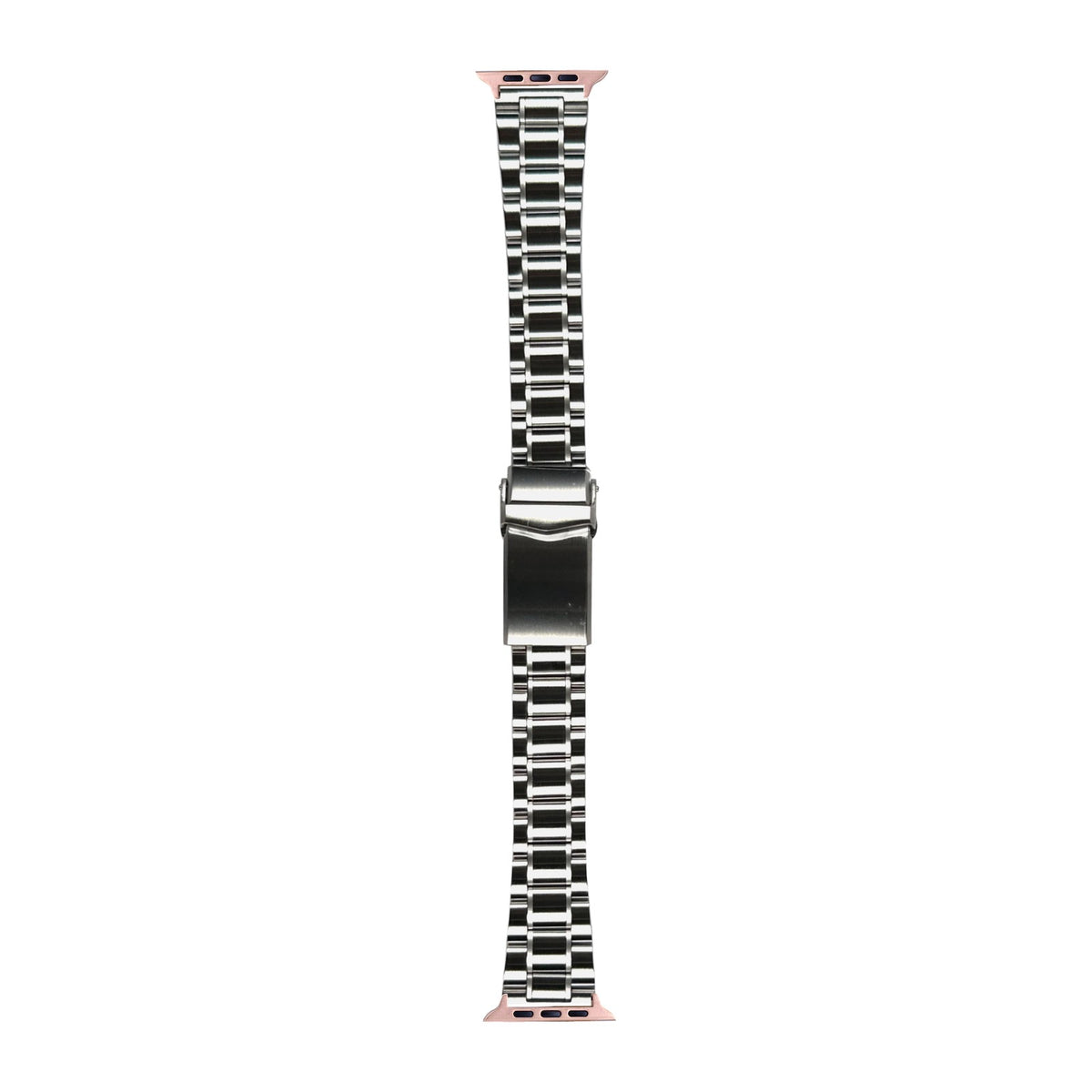 Entwine Stainless Steel Bracelet Rose Gold with V-Clasp with Connecters - Spring Bar Type for Apple Watch