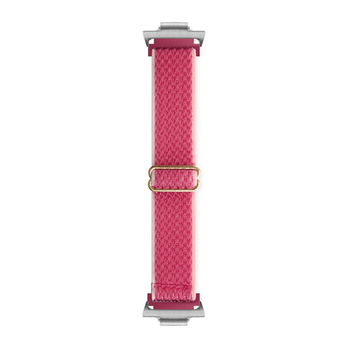Weaved Loop Pomegranate Silver with Strap Adapter for Tissot PRX 40
