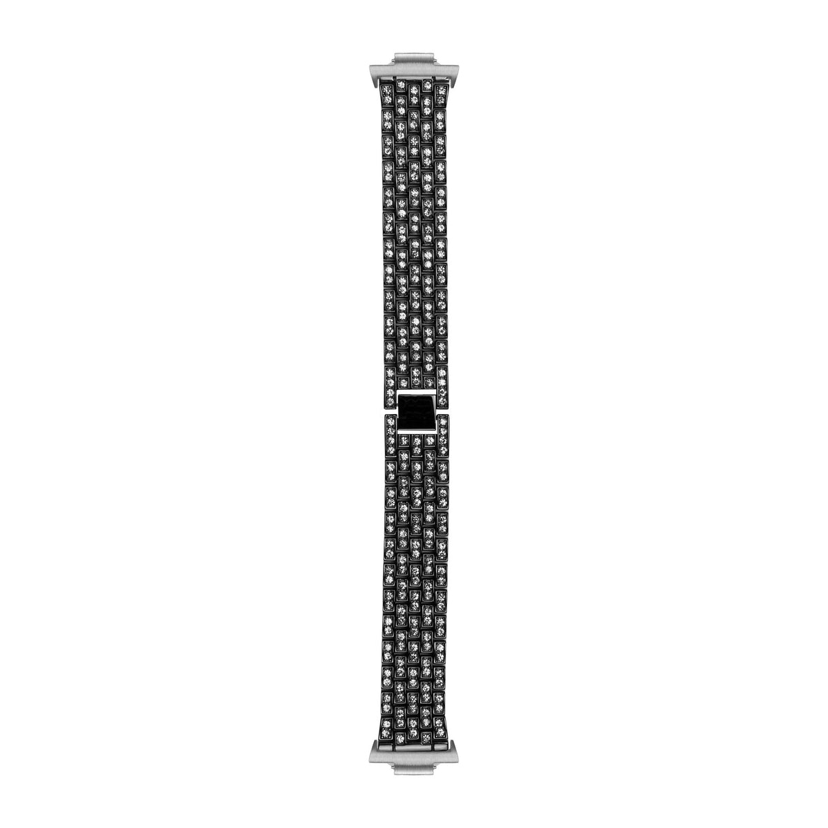 Shimmer Bracelet Black Silver with Strap Adapter for Tissot PRX 40