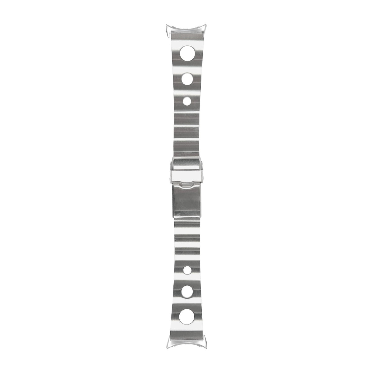 Quick Release Rollball V2 Steel Bracelet Silver with Divers Deployant Clasp with Google Pixel Spring Bar Adapters - Wear Any 20mm Strap! for Pixel Watch 1-5 41mm