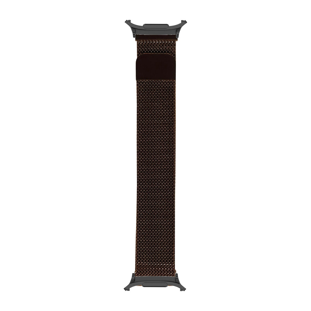 Milanese - Coffee Brown Black with Strap Adapter for Galaxy Watch 8-9/Ultra