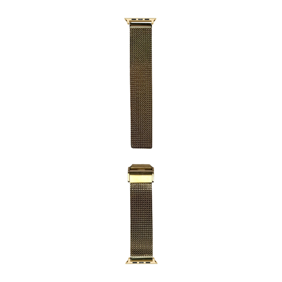 Infinite Mesh Gold Gold with Connecters - Spring Bar Type for Apple Watch