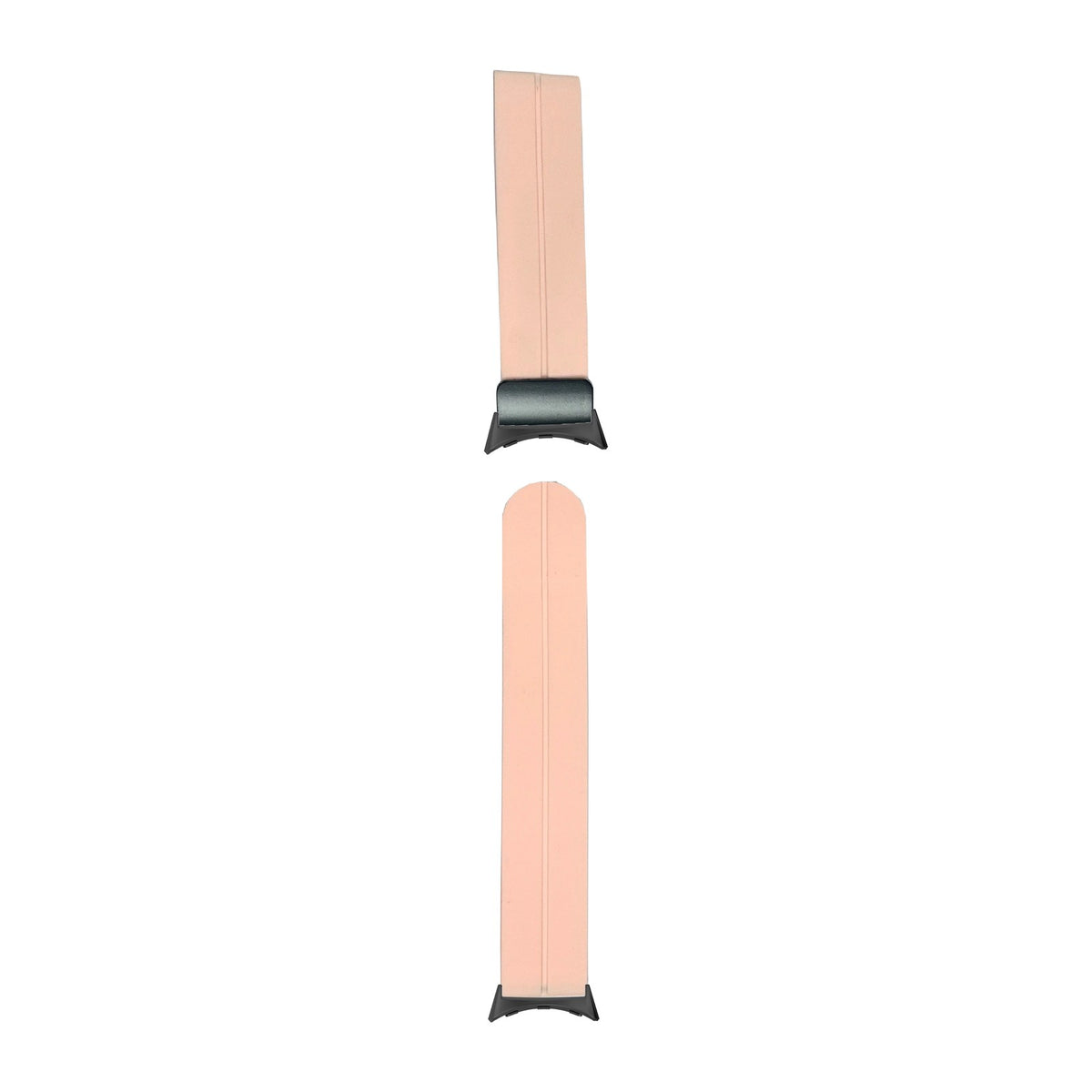 Silicone Pink Black with Magnetic Clasp with Google Pixel Spring Bar Adapters - Wear Any 20mm Strap! for Pixel Watch 1-5 41mm