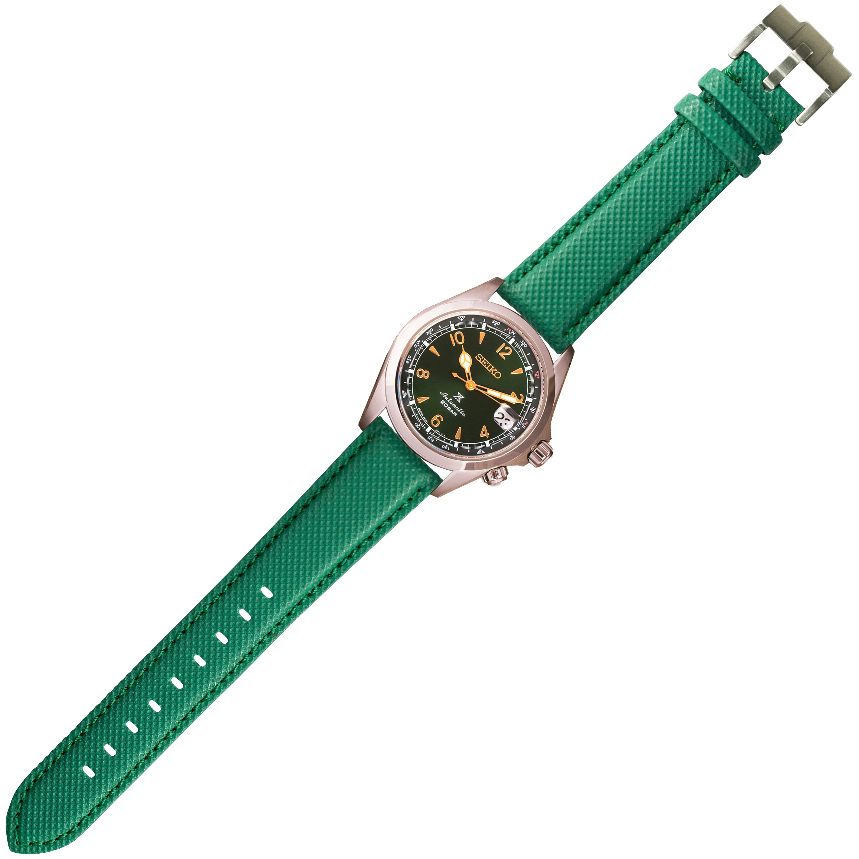 [Tissot Prx 40] Sailcloth - Emerald Green