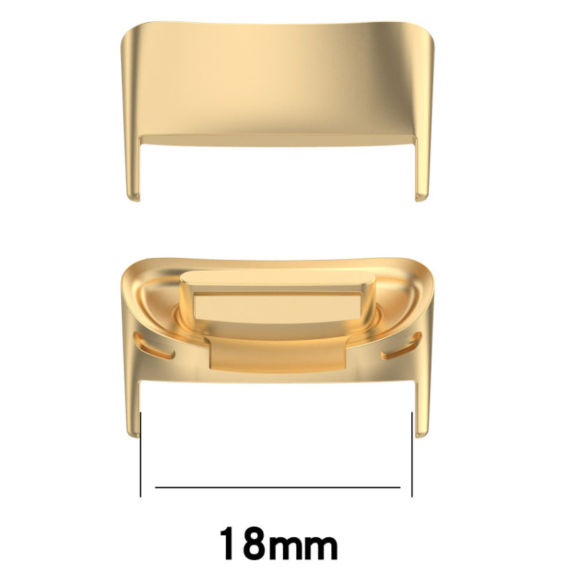 Gold spring bar adapters for Fitbit Charge 5 and 6