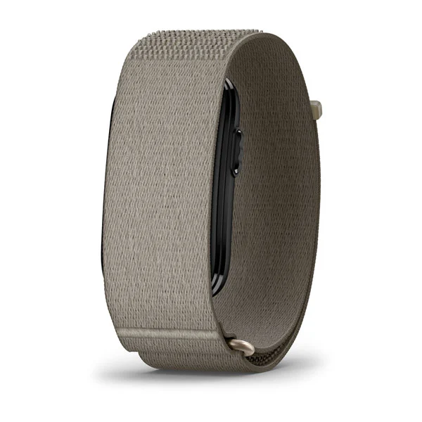 Garmin Cirqa Nylon Sports Loop - Mist Grey (flat)