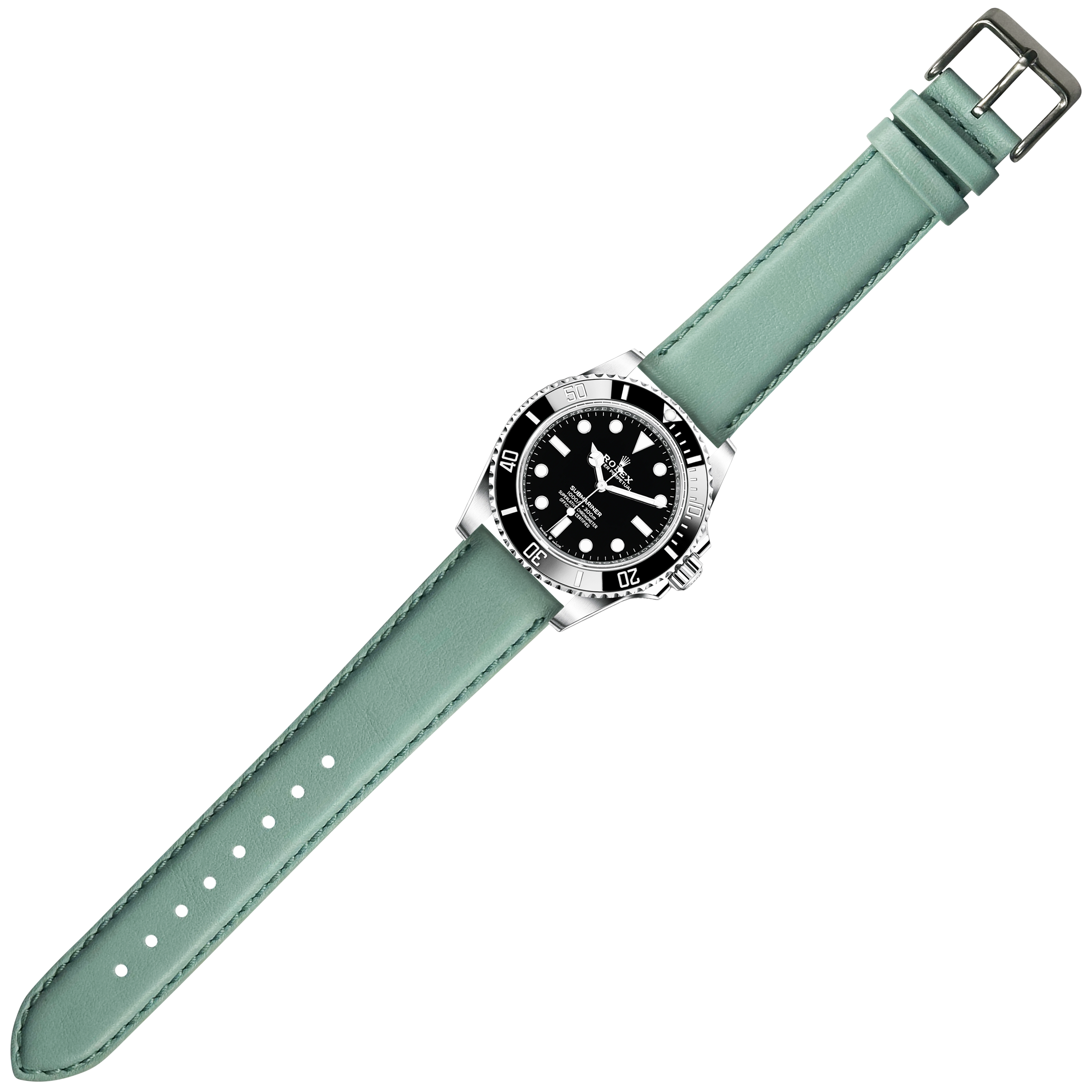 [Google Pixel] Padded Leather - Light Tiffany Blue