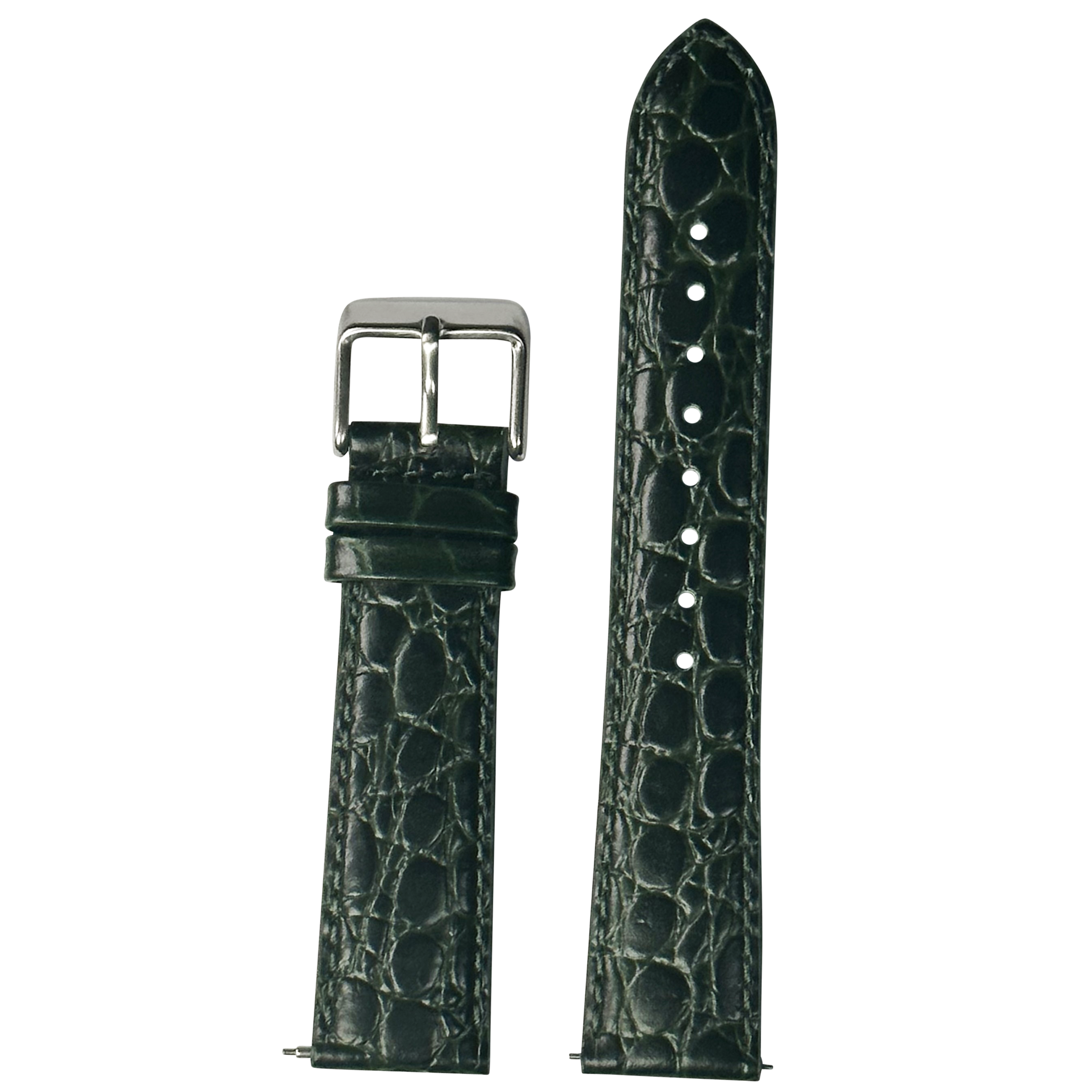 [QuickFit] Alligator Leather - Dark Green