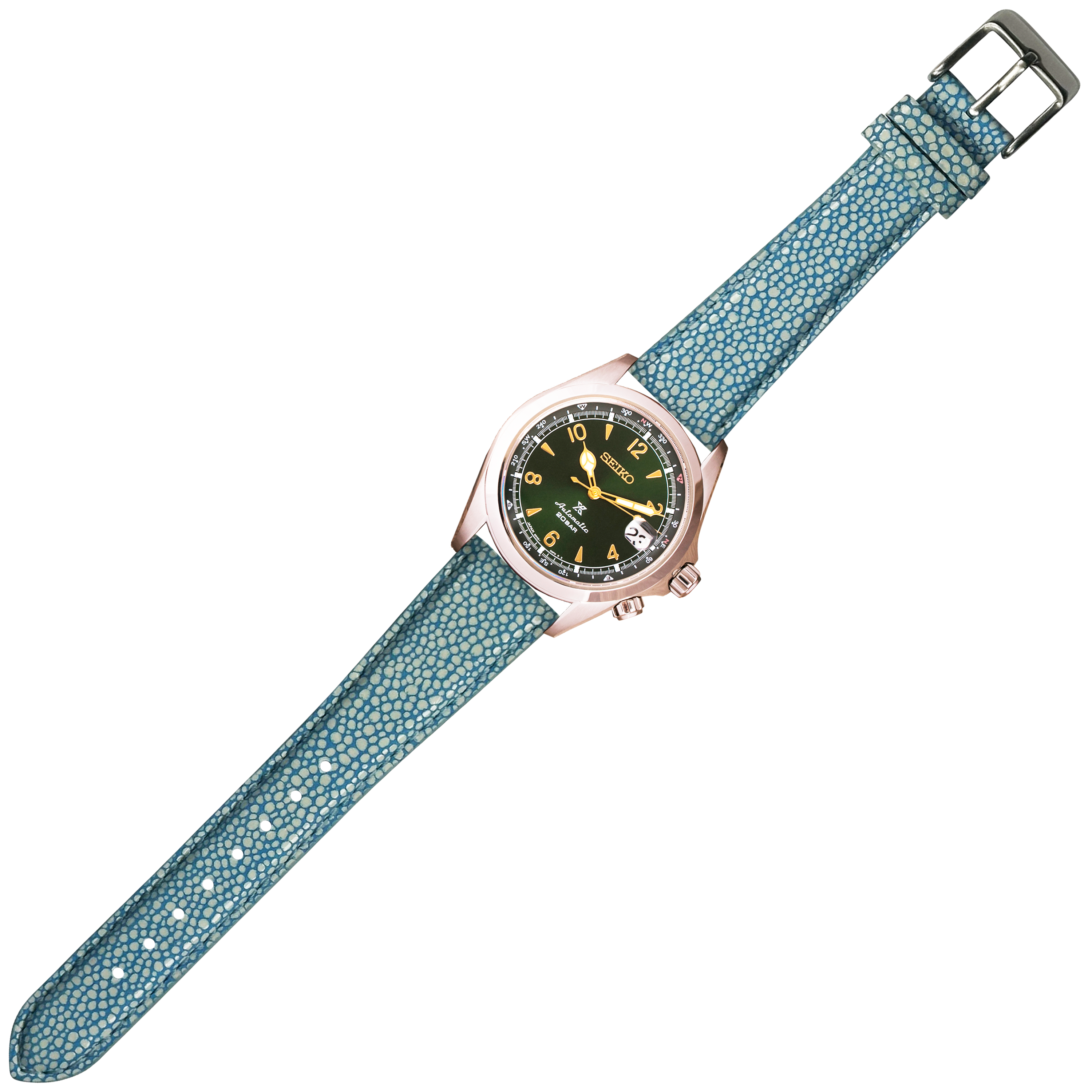 [Fitbit Charge 3 / 4] Faux Stingray - Blue