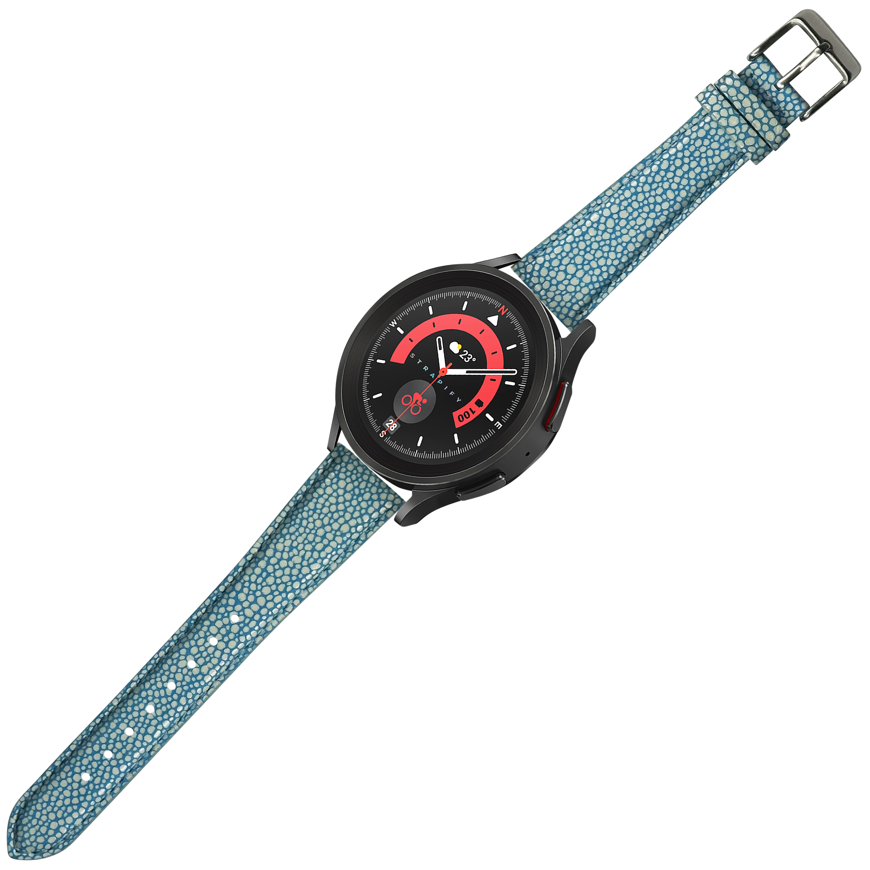 [Tissot Prx 40] Faux Stingray - Blue