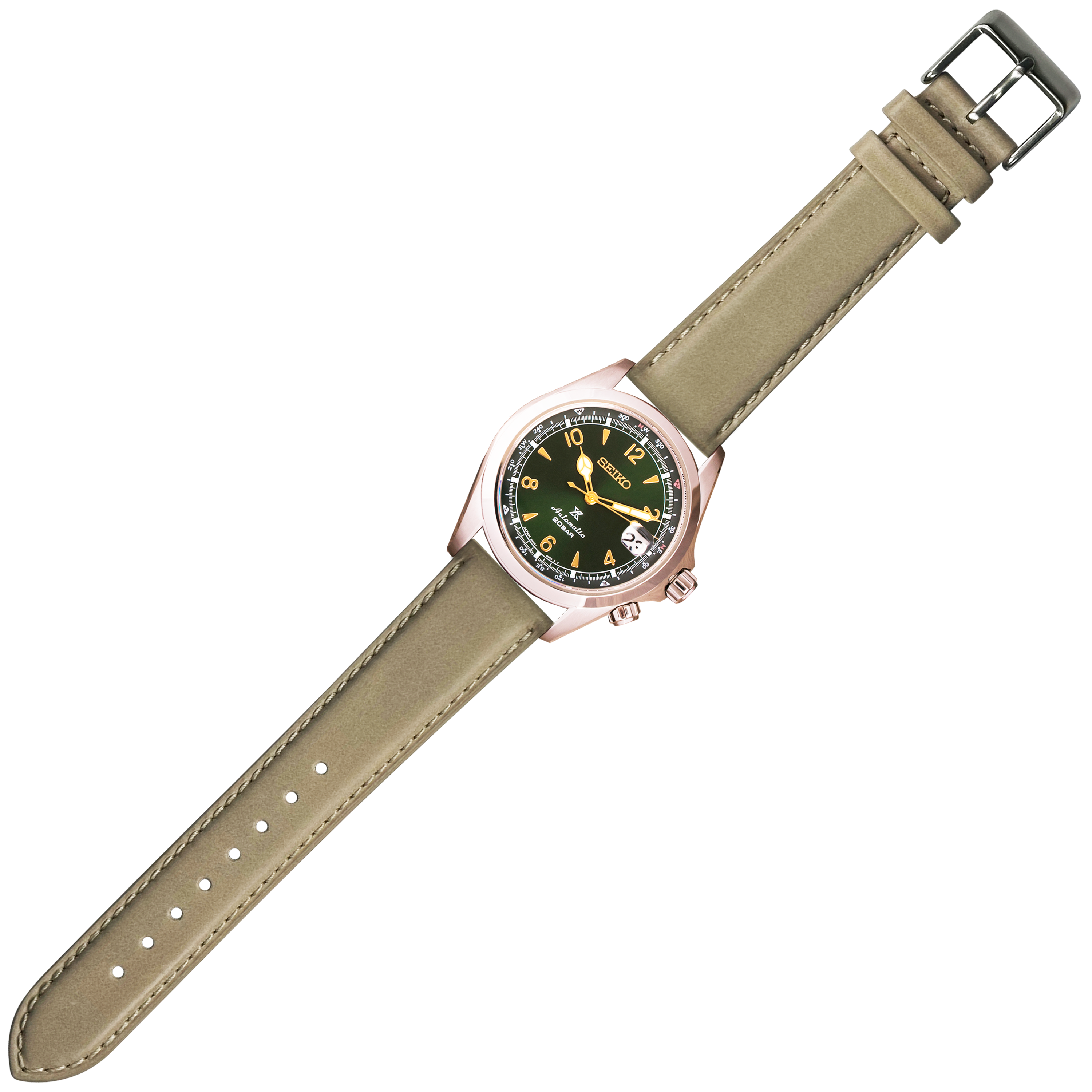 [Tissot Prx 40] Padded Leather - Cream