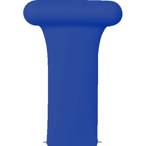 Visualiser cutout - Job Fob Blue