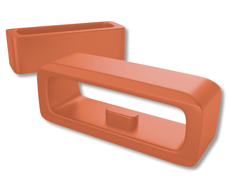 Keepers / Strap Holders - Silicone - (4 Pack)